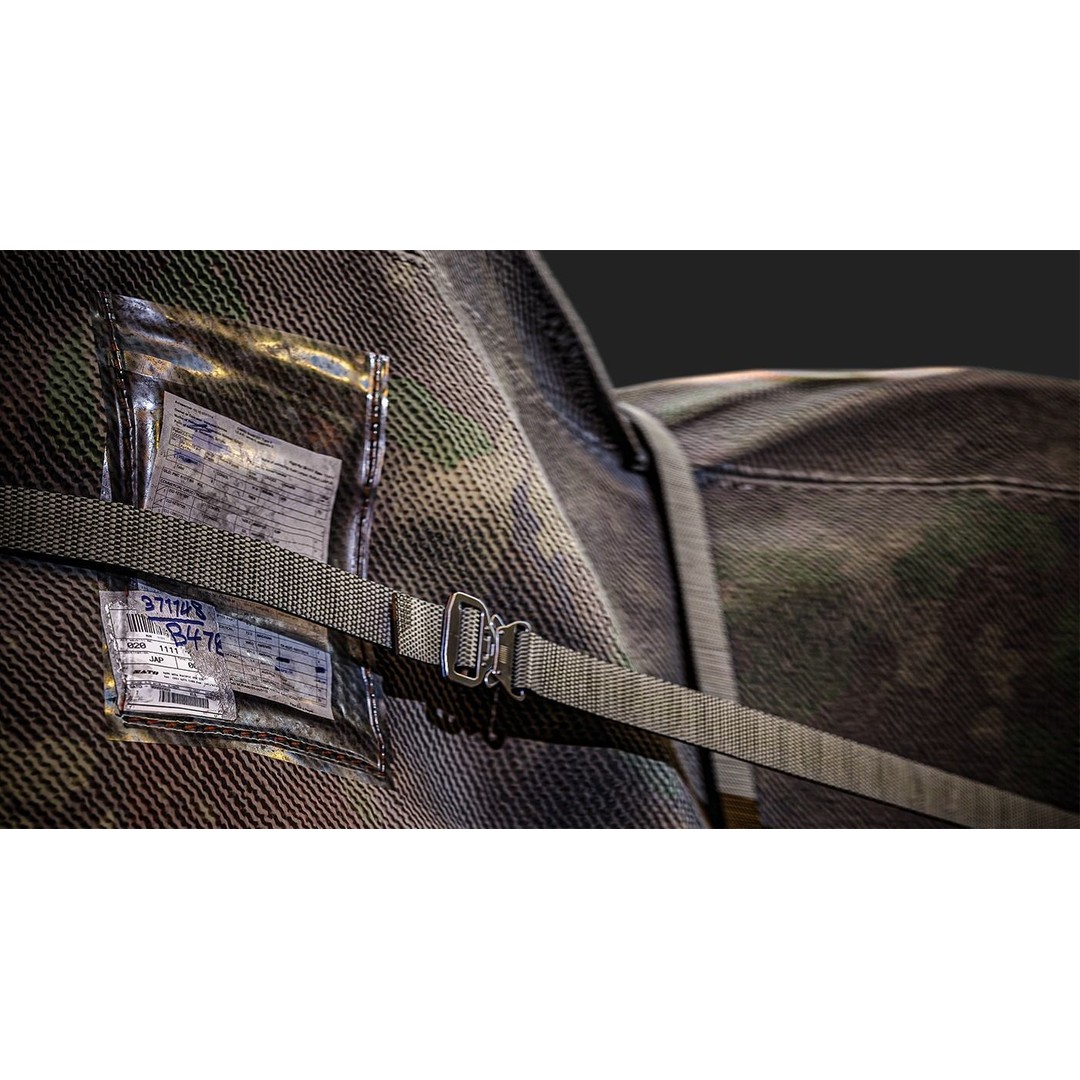 Military Cargo 3D Model – Low Poly Game Asset, FBX, OBJ, PBR - View 5