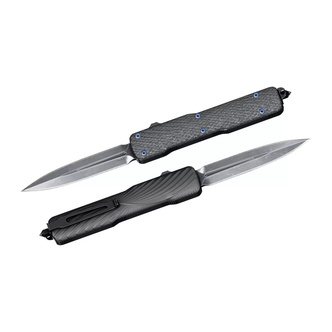 Tactical Knife Collection 3D Model – Low Poly Game-Ready FBX & OBJ - View 11