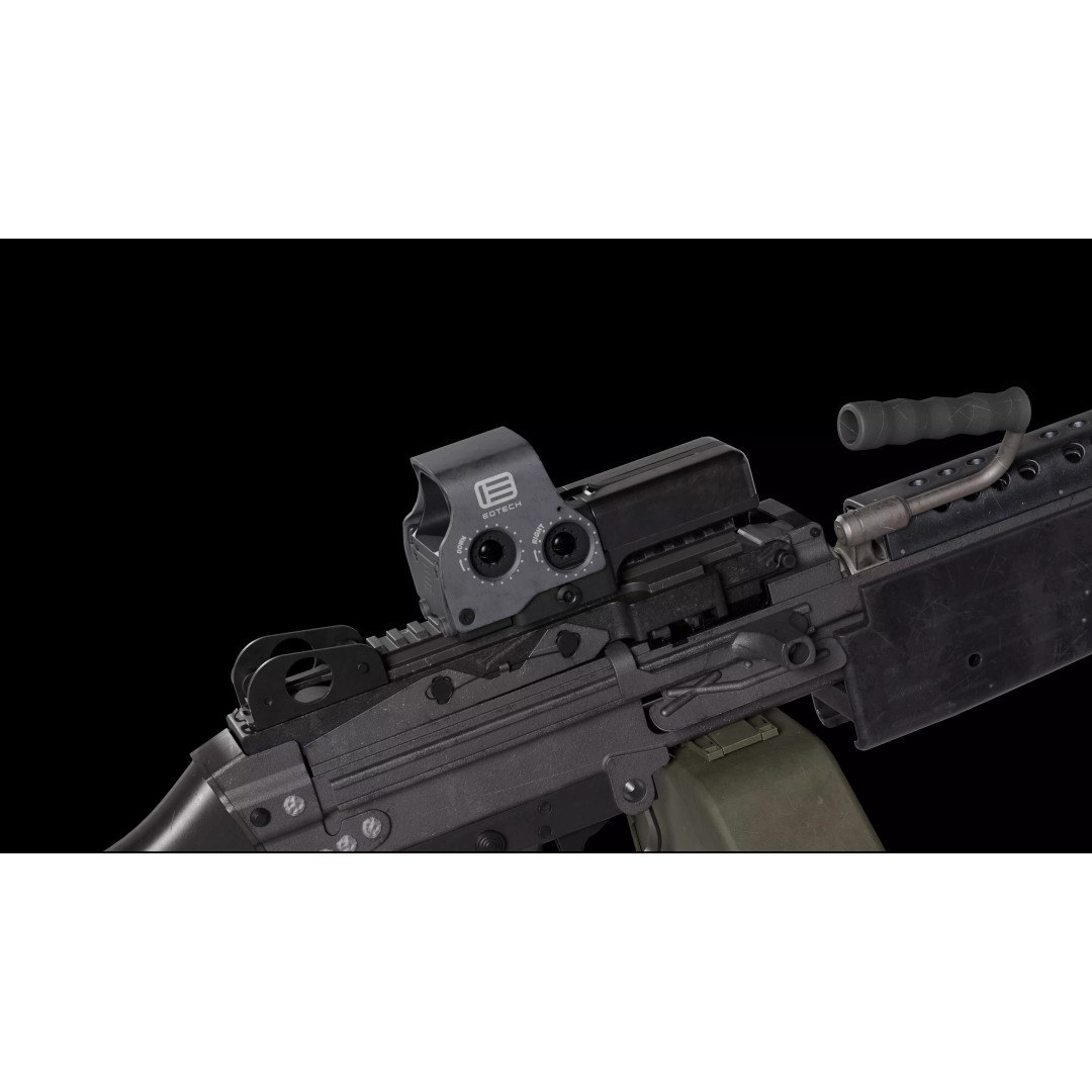 Optical Sight Pack 3D Model – Low Poly Game-Ready FPS Sights, FBX & OBJ - View 10