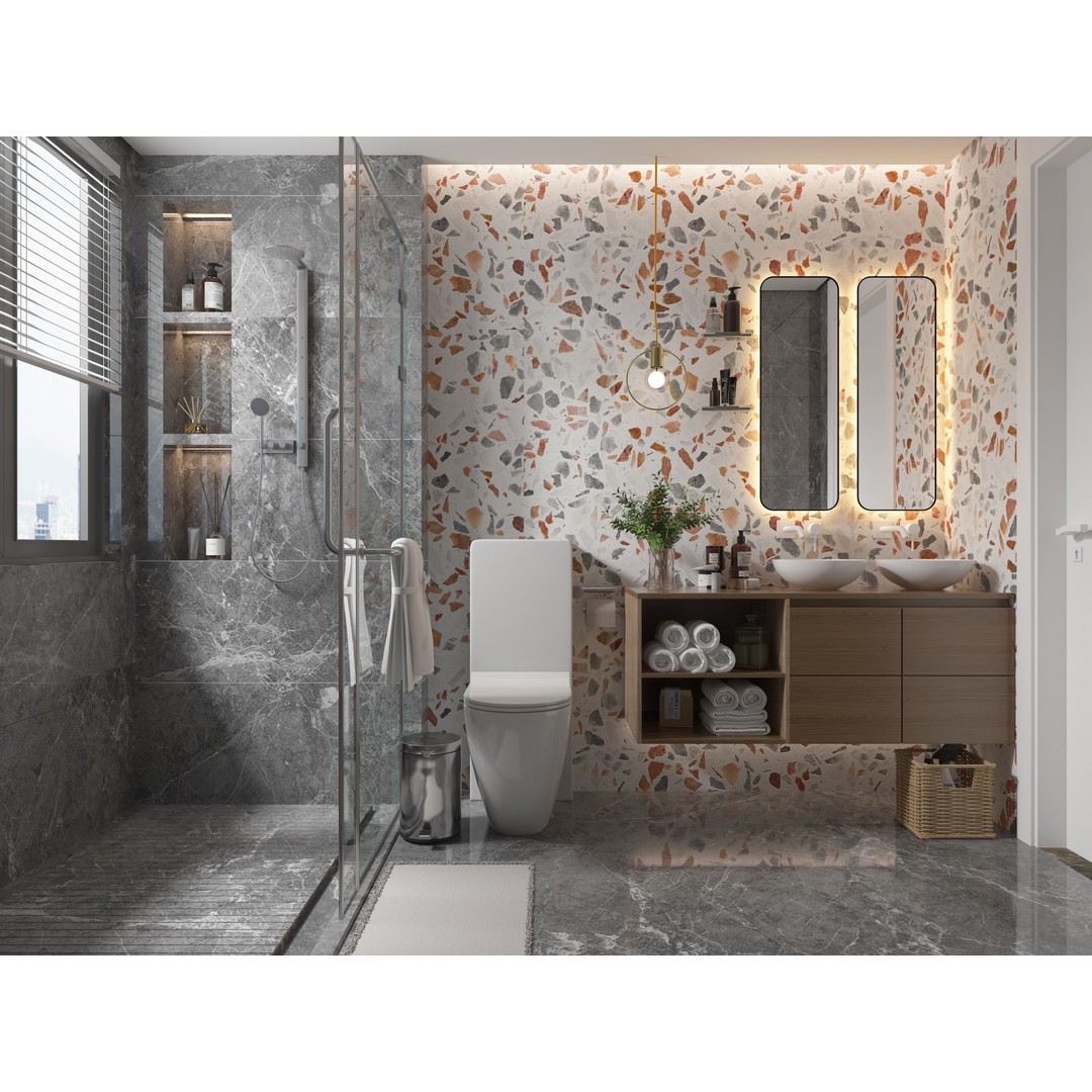 Modern Bathroom 3D Model – High Poly Collection for Interior Design - View 8