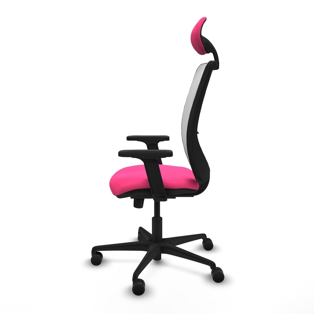 Modern Office Chair 3D Model – Low Poly Ergonomic Game Asset, FBX & OBJ - View 5