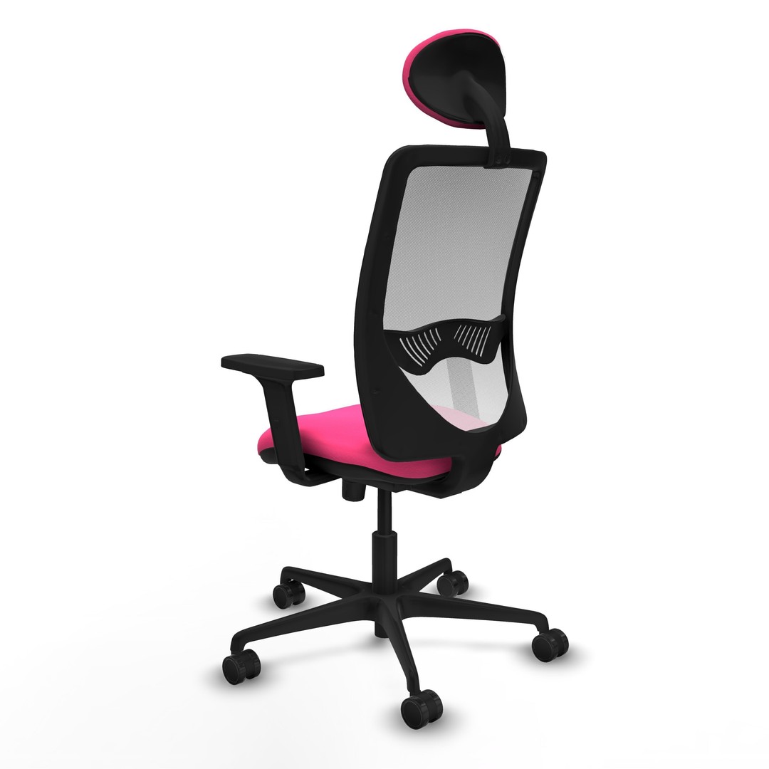 Modern Office Chair 3D Model – Low Poly Ergonomic Game Asset, FBX & OBJ - View 6