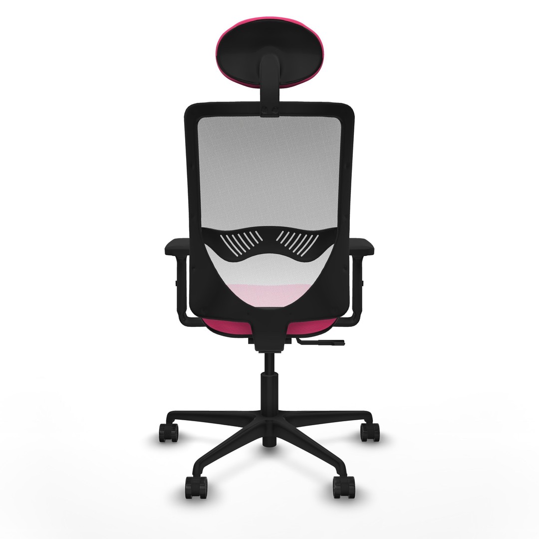 Modern Office Chair 3D Model – Low Poly Ergonomic Game Asset, FBX & OBJ - View 7