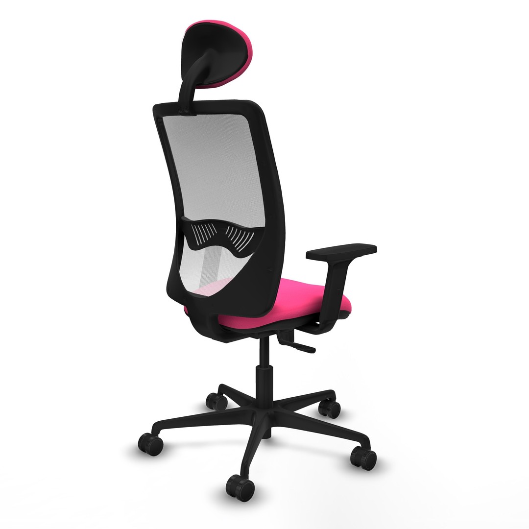 Modern Office Chair 3D Model – Low Poly Ergonomic Game Asset, FBX & OBJ - View 8