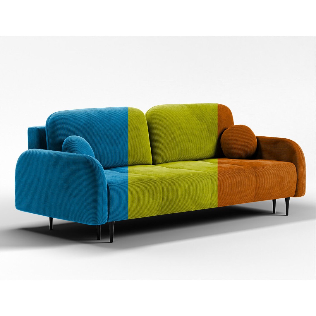 Cloud Sofa 3D Model – High Poly Furniture Asset for Interior Design - View 6