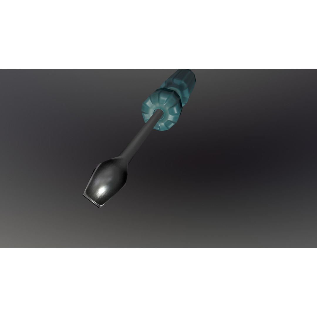 Screwdriver 3D Model – Low Poly Game Ready Tool, FBX & PBR Textures - View 10