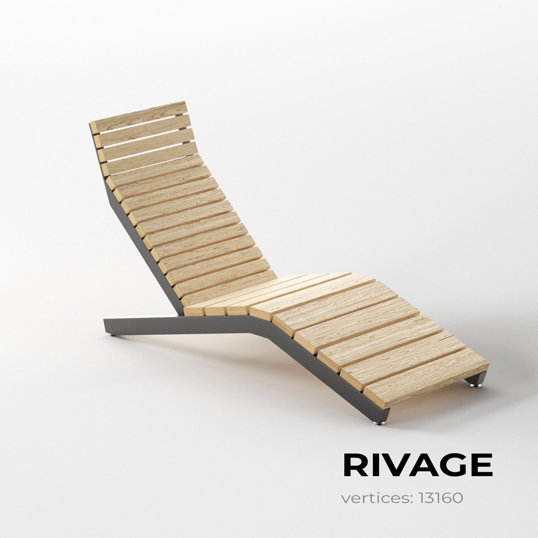 Street Furniture Asset Pack 3D Model – Urban Outdoor PBR Assets, FBX - View 14