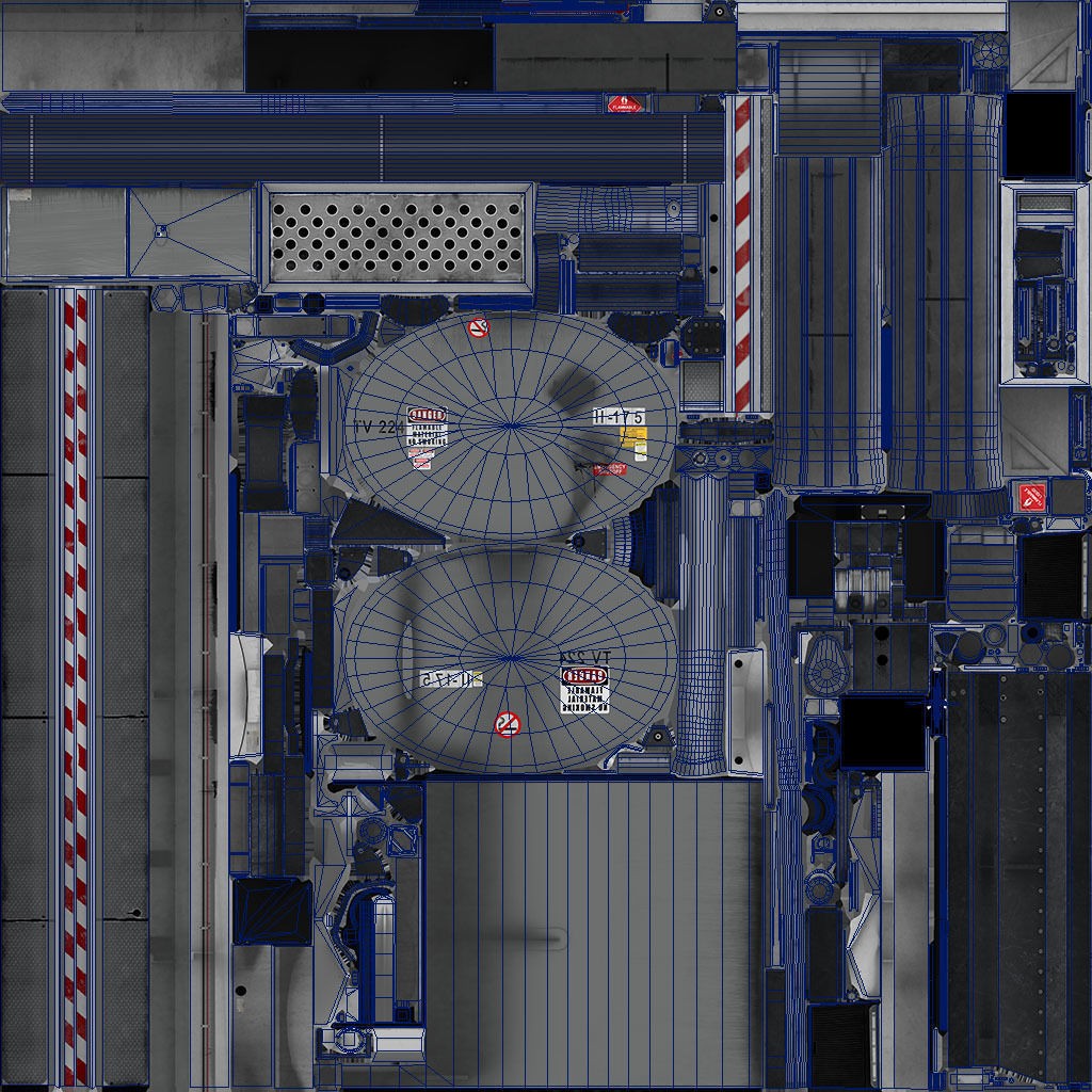 Kenworth W900A Fuel Tanker - Low-Poly Game-Ready 3D Model