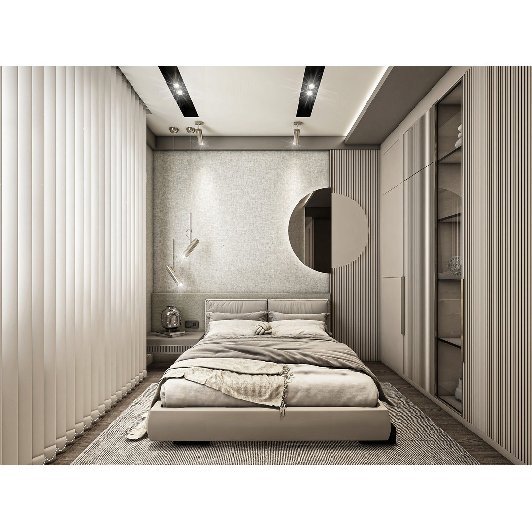 Children Room 3D Model – Modern Interior Scene for V-Ray - View 3