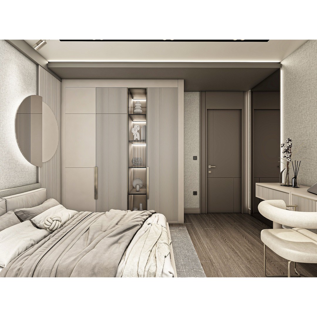 Children Room 3D Model – Modern Interior Scene for V-Ray - View 4