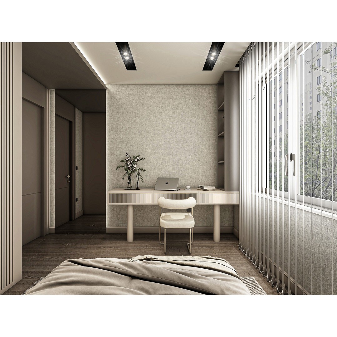 Children Room 3D Model – Modern Interior Scene for V-Ray - View 5
