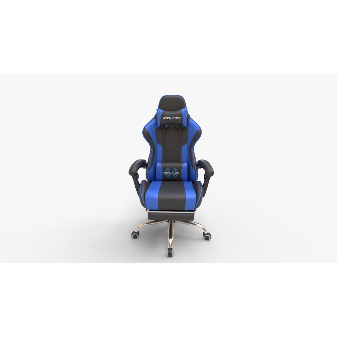GTPLAYER Gaming Chair 3D Model – High-Quality PBR Interior Asset, FBX, OBJ - View 11