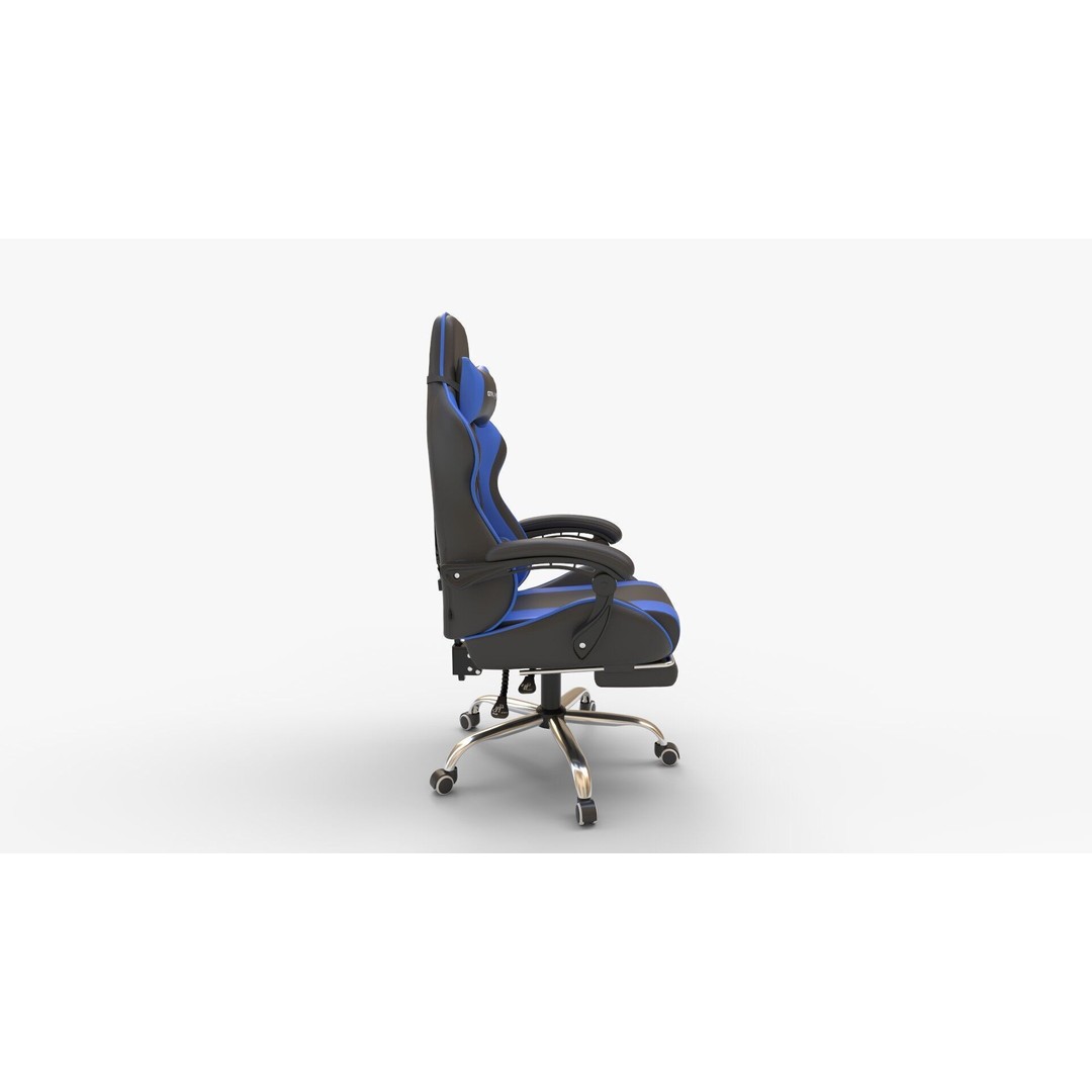 GTPLAYER Gaming Chair 3D Model – High-Quality PBR Interior Asset, FBX, OBJ - View 3