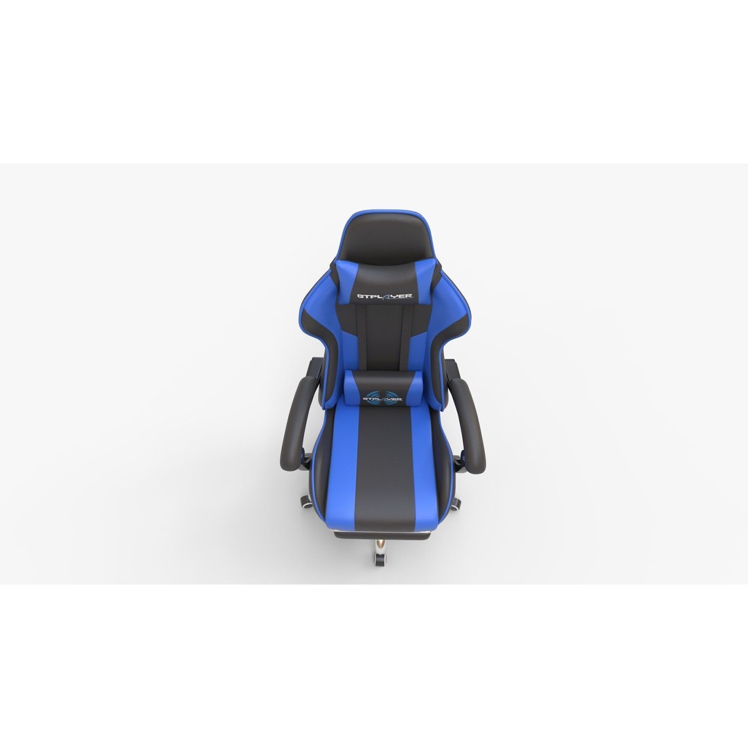 GTPLAYER Gaming Chair 3D Model – High-Quality PBR Interior Asset, FBX, OBJ - View 9
