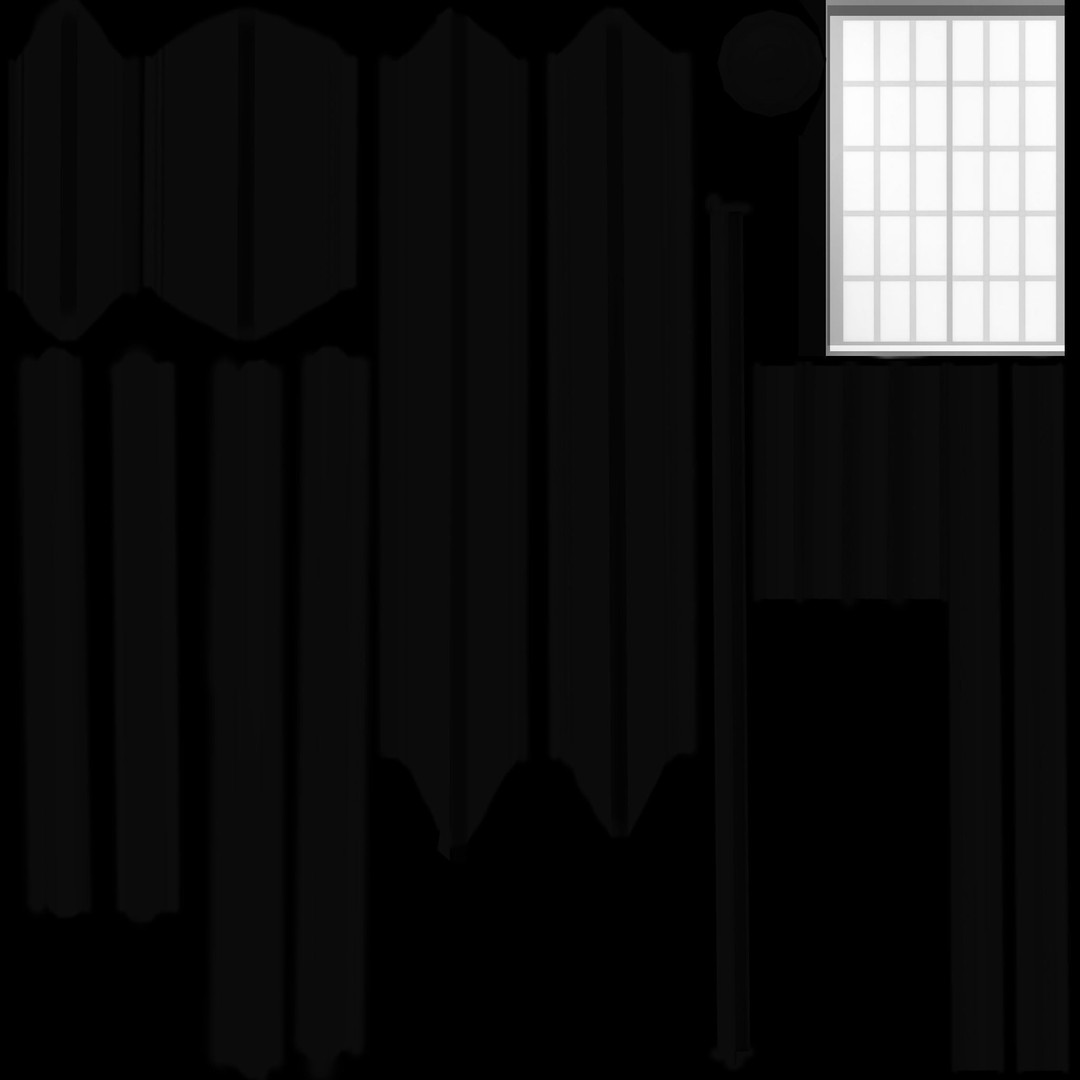 Double Door 3D Model – Low Poly Game Asset, FBX, PBR Textures - View 10