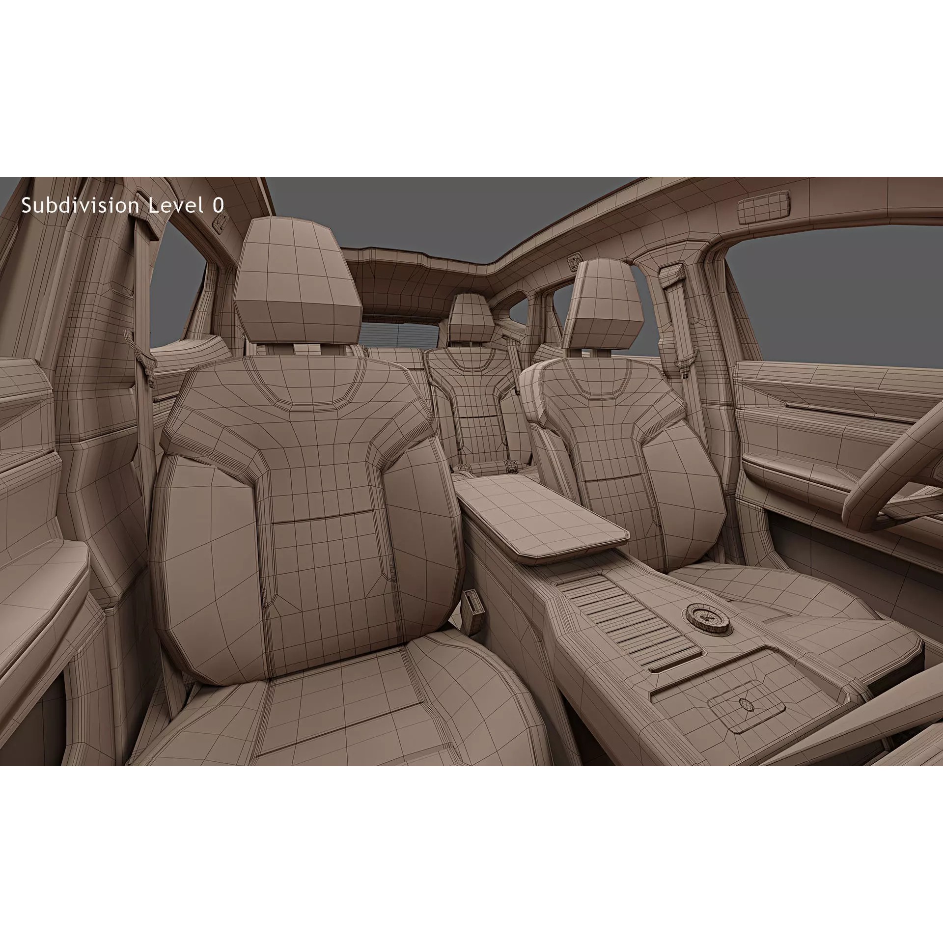 2024 Polestar 3 - Game-Ready 3D Model - View 25