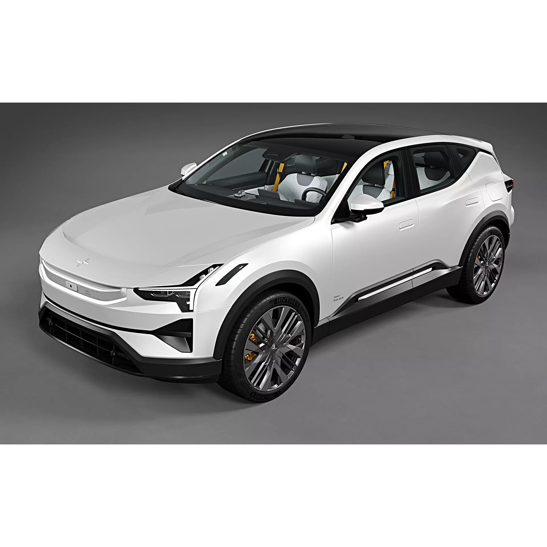 2024 Polestar 3 - Game-Ready 3D Model - View 7