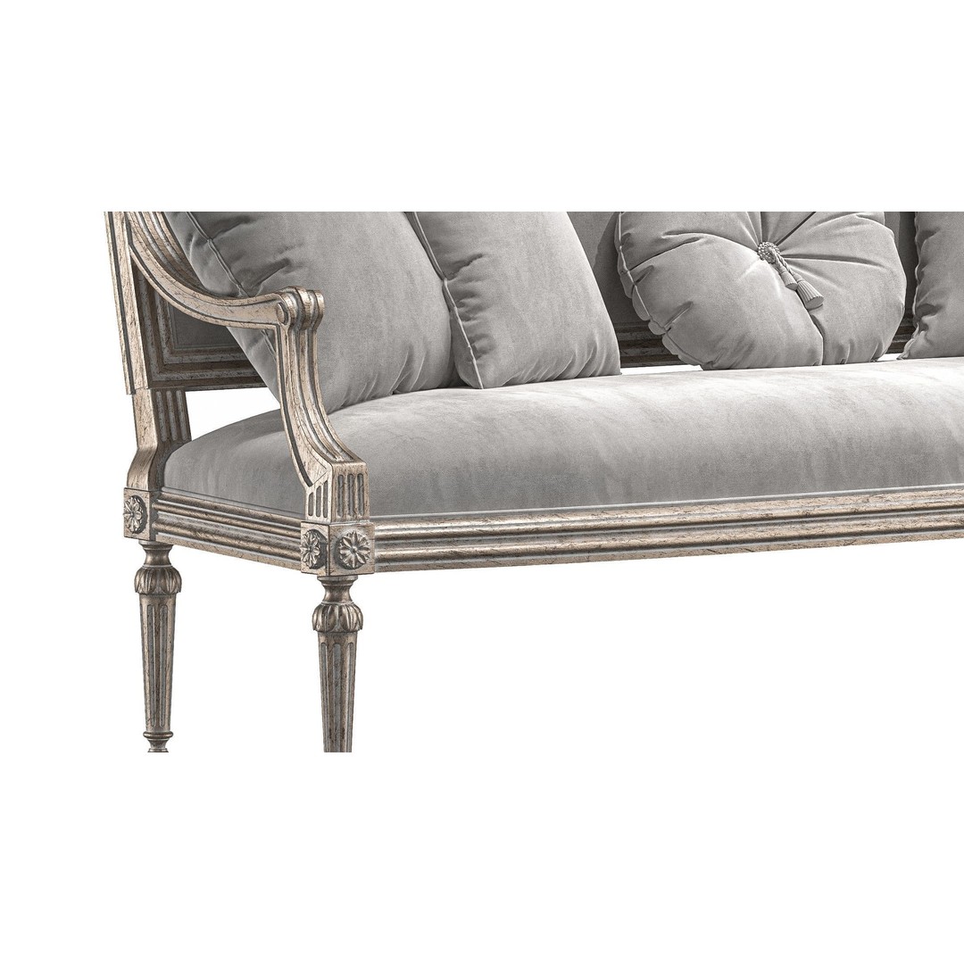 Ebanista Baladin Sofa 3D Model – Classic Furniture Asset, FBX - View 8
