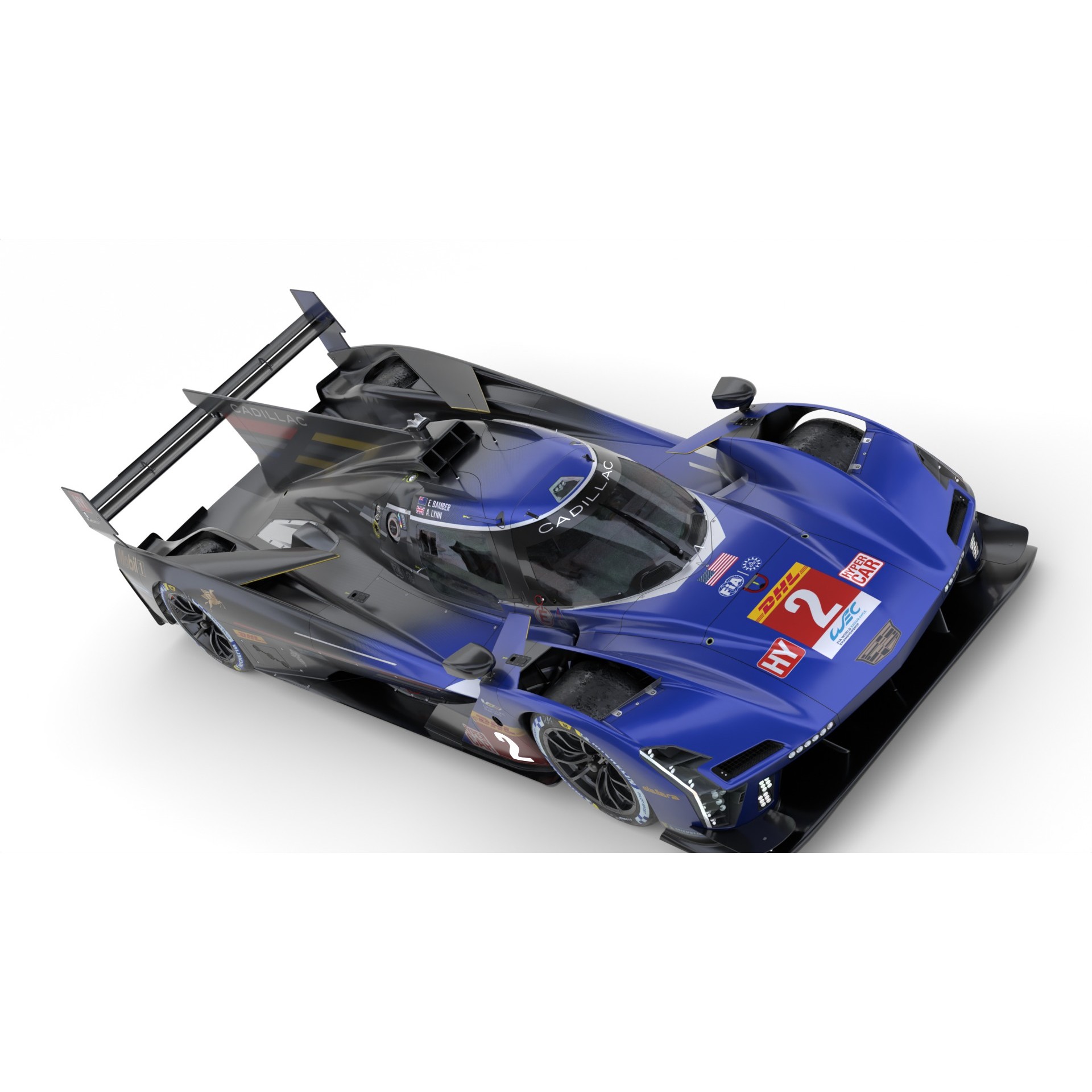 Cadillac V-Series.R 2023 - Game-Ready 3D Model - View 12