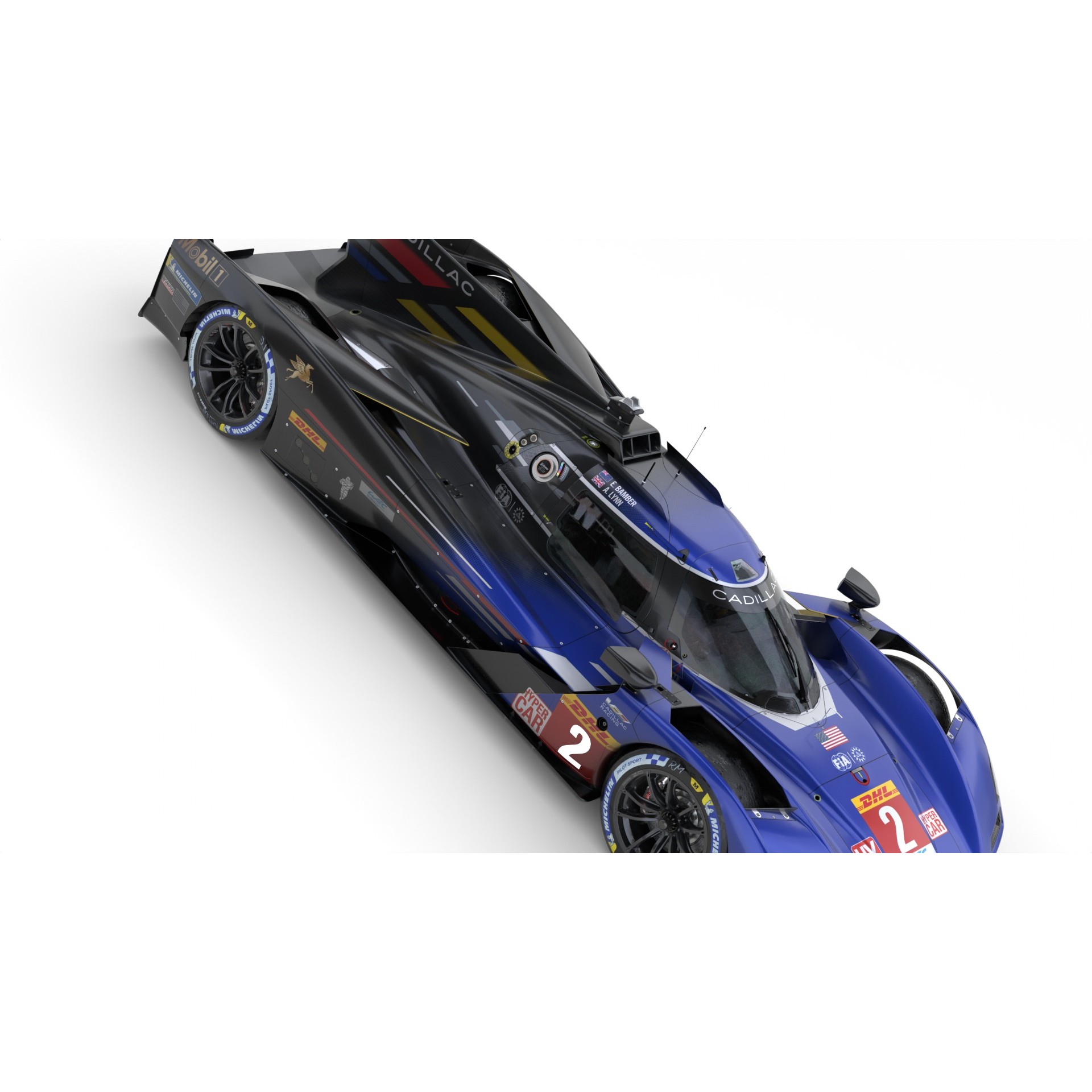 Cadillac V-Series.R 2023 - Game-Ready 3D Model - View 13