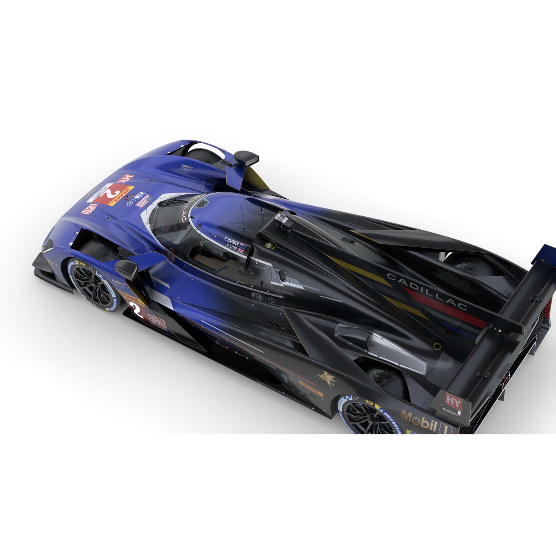 Cadillac V-Series.R 2023 - Game-Ready 3D Model - View 14