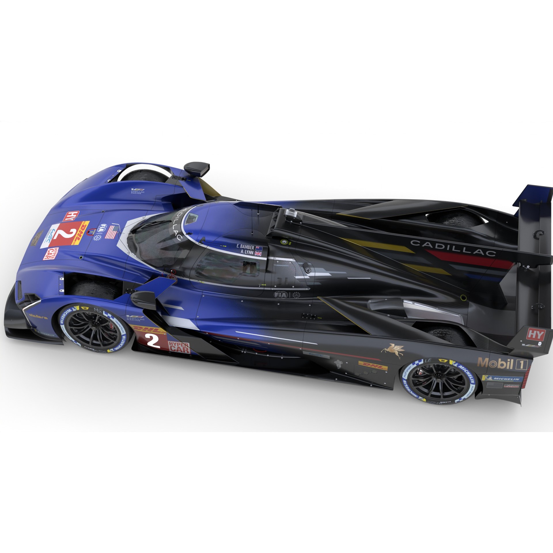 Cadillac V-Series.R 2023 - Game-Ready 3D Model - View 17