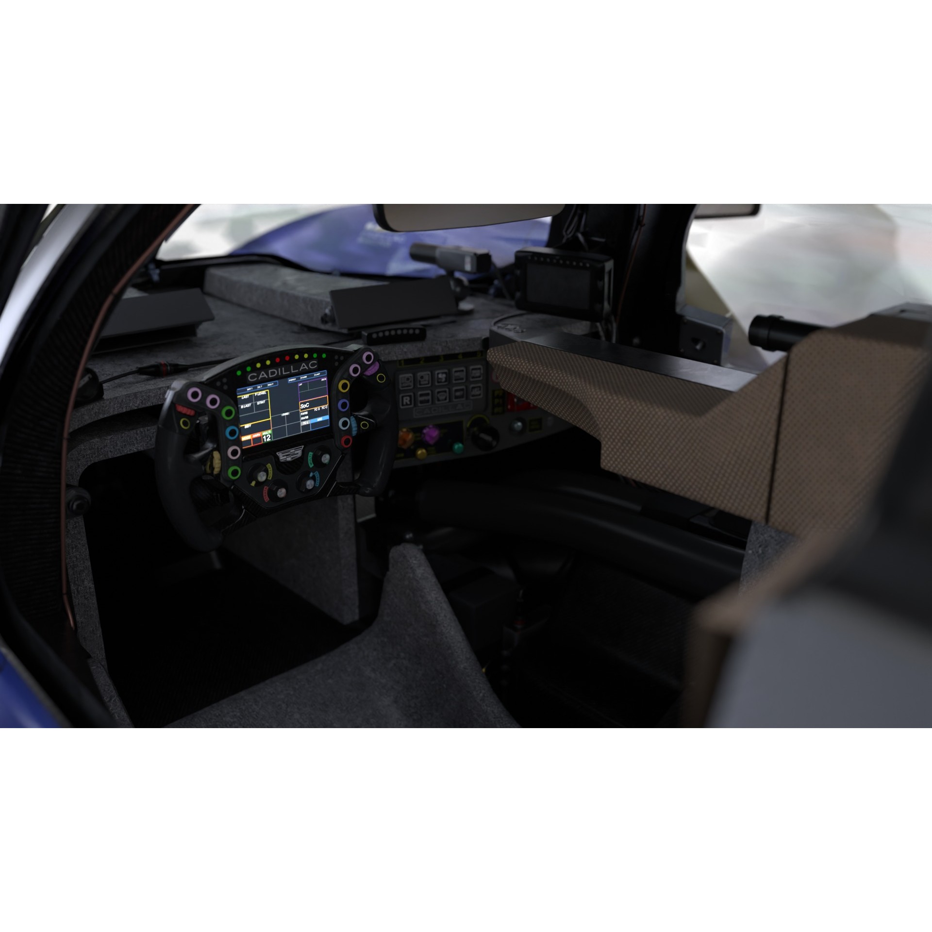 Cadillac V-Series.R 2023 - Game-Ready 3D Model - View 18