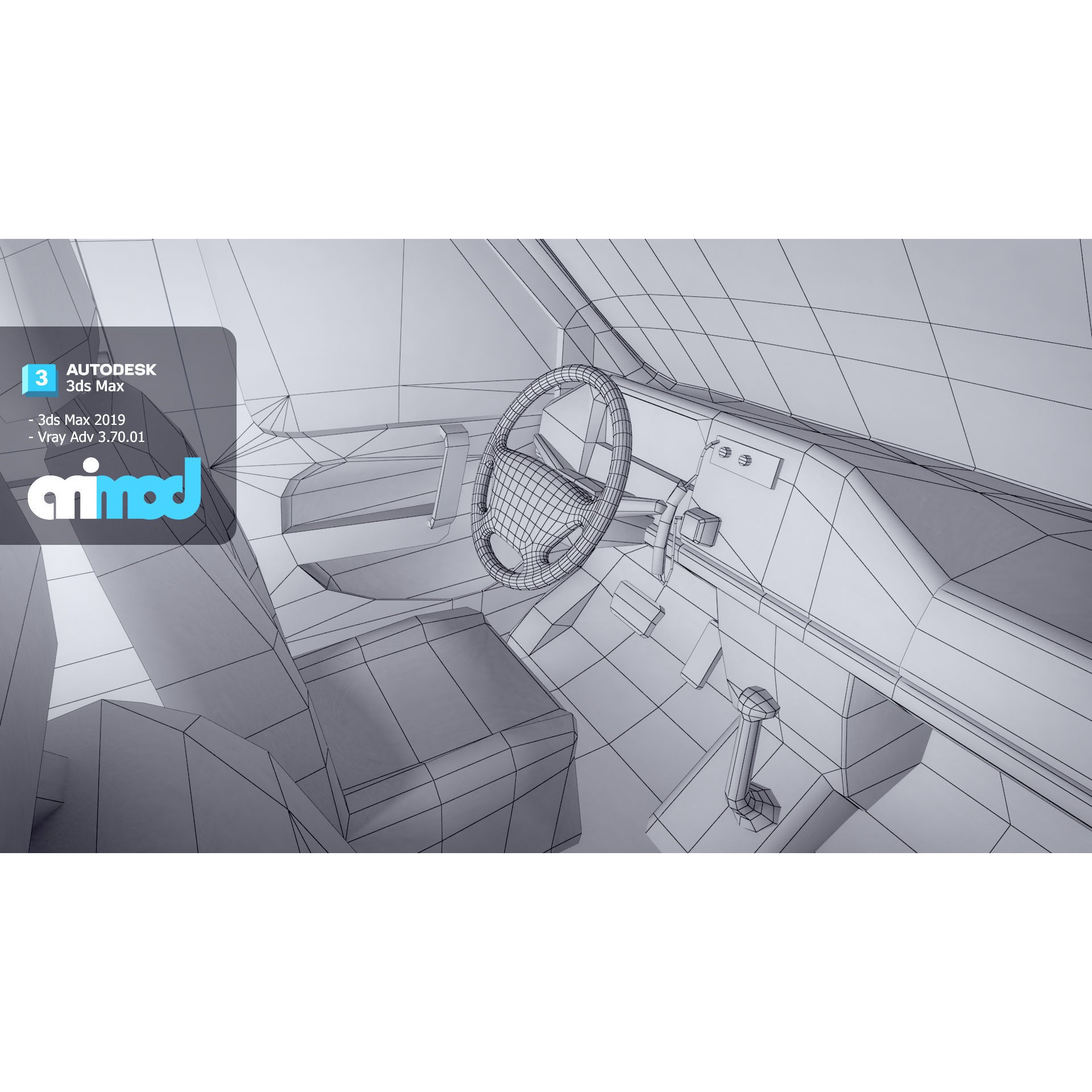 TW School Bus - Game-Ready 3D Model - View 10