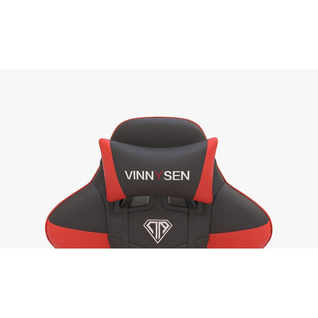 VinnySen Gaming Chair 3D Model – High Poly PBR Asset, FBX, OBJ - View 10