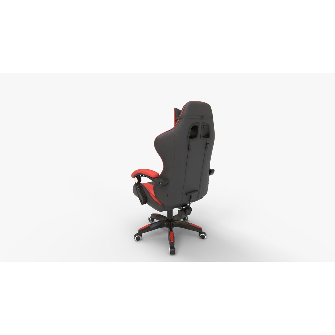 VinnySen Gaming Chair 3D Model – High Poly PBR Asset, FBX, OBJ - View 6