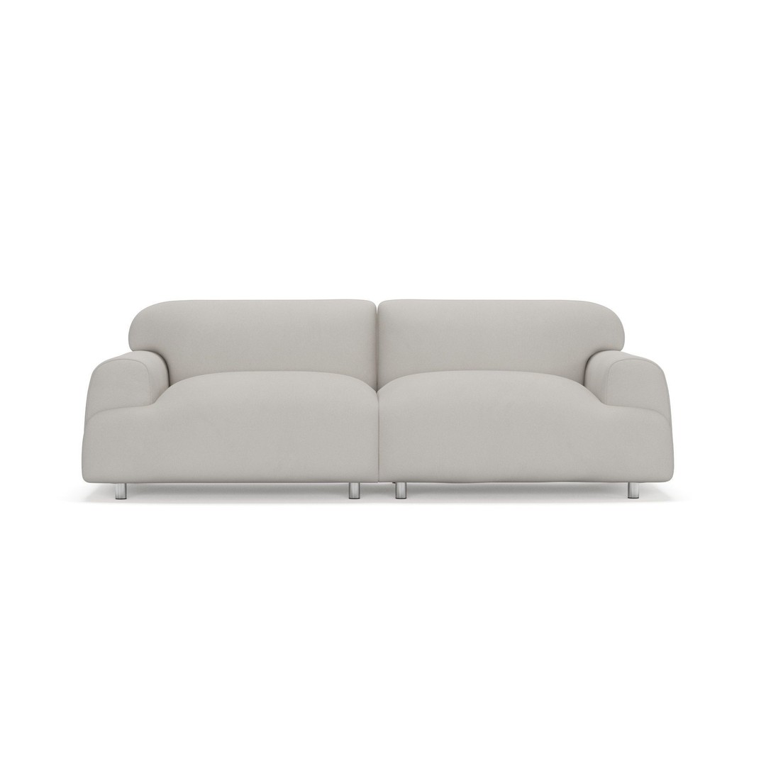 Oversize Deep Seat Sofa 3D Model – High Poly PBR Couch, FBX, OBJ - View 11