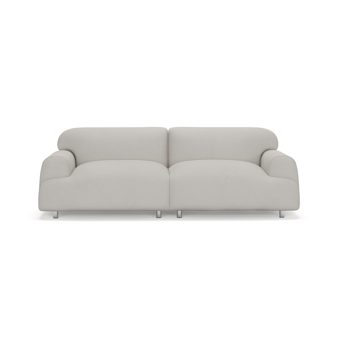 Oversize Deep Seat Sofa 3D Model – High Poly PBR Couch, FBX, OBJ - View 18