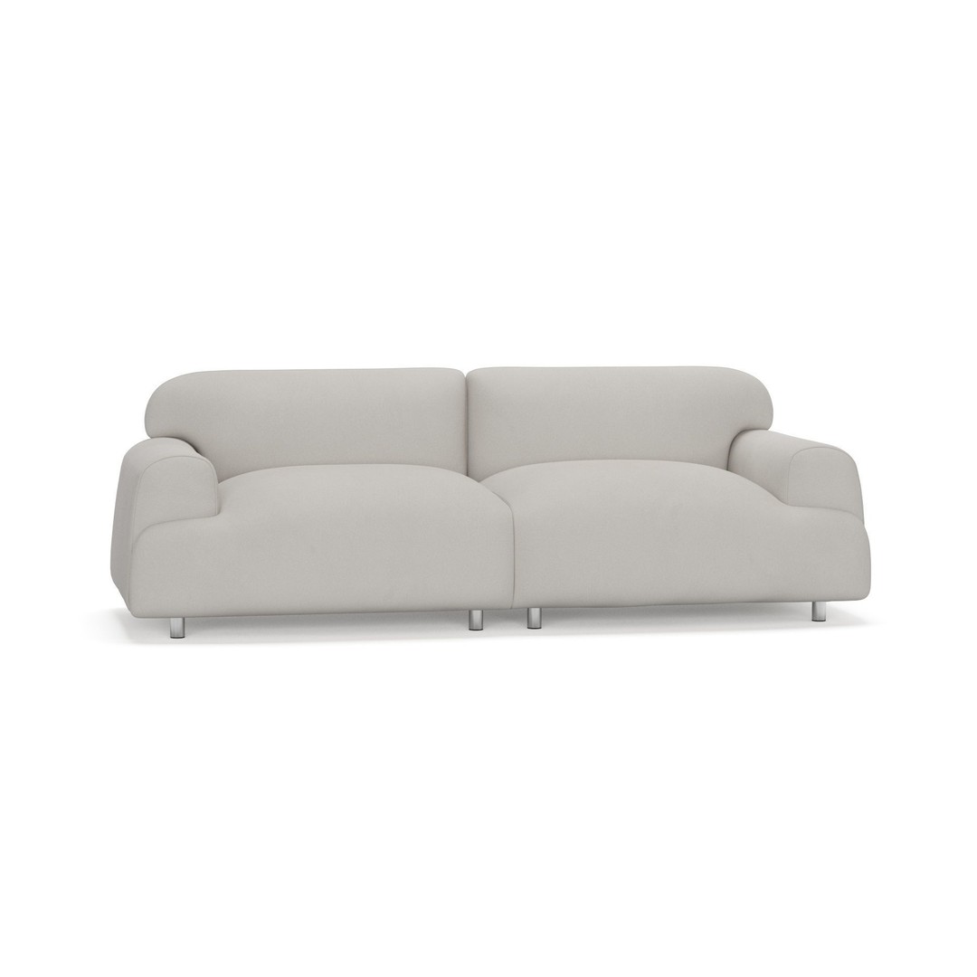 Oversize Deep Seat Sofa 3D Model – High Poly PBR Couch, FBX, OBJ - View 19