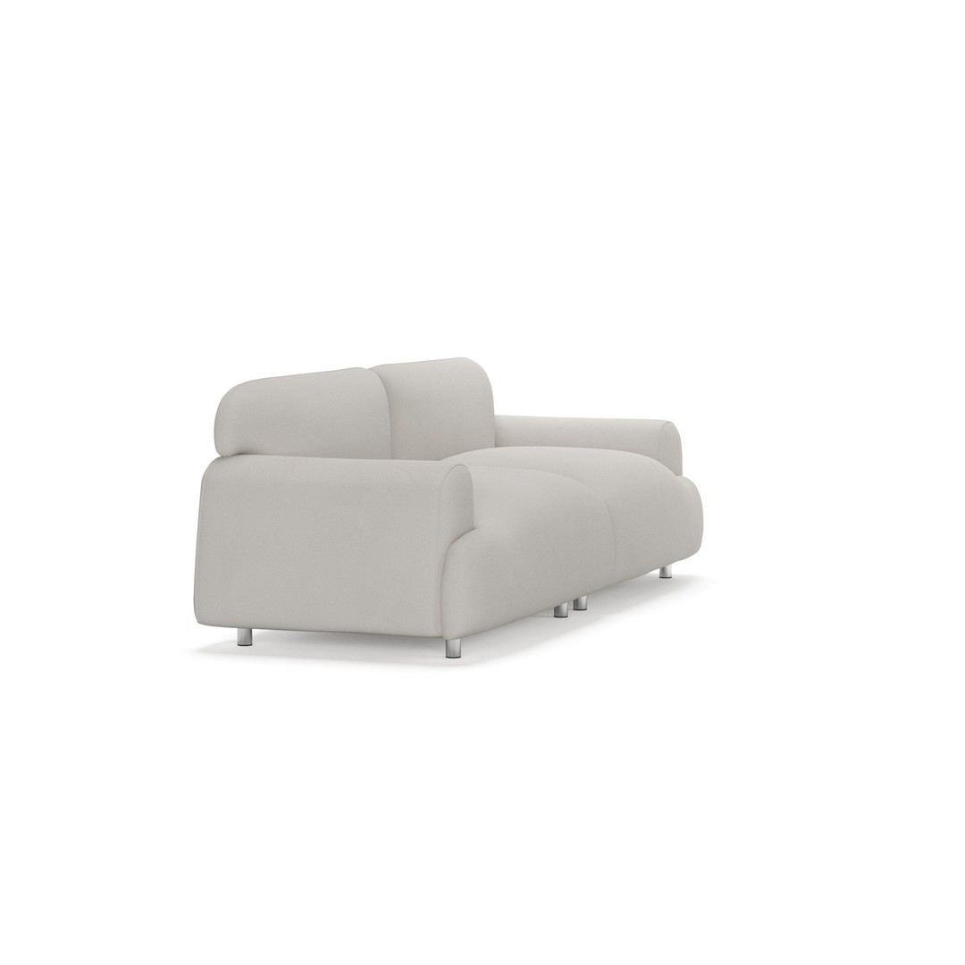 Oversize Deep Seat Sofa 3D Model – High Poly PBR Couch, FBX, OBJ - View 22