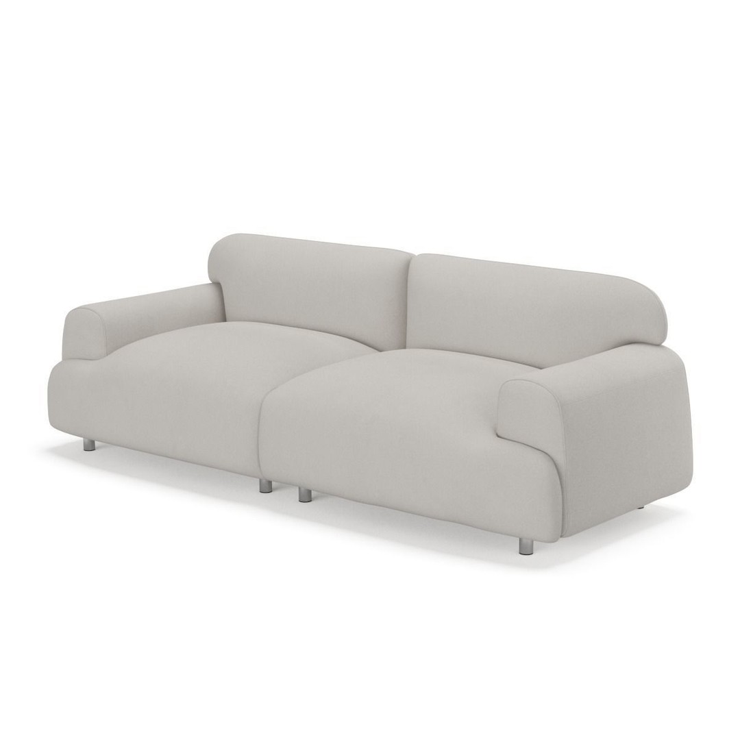 Oversize Deep Seat Sofa 3D Model – High Poly PBR Couch, FBX, OBJ - View 35