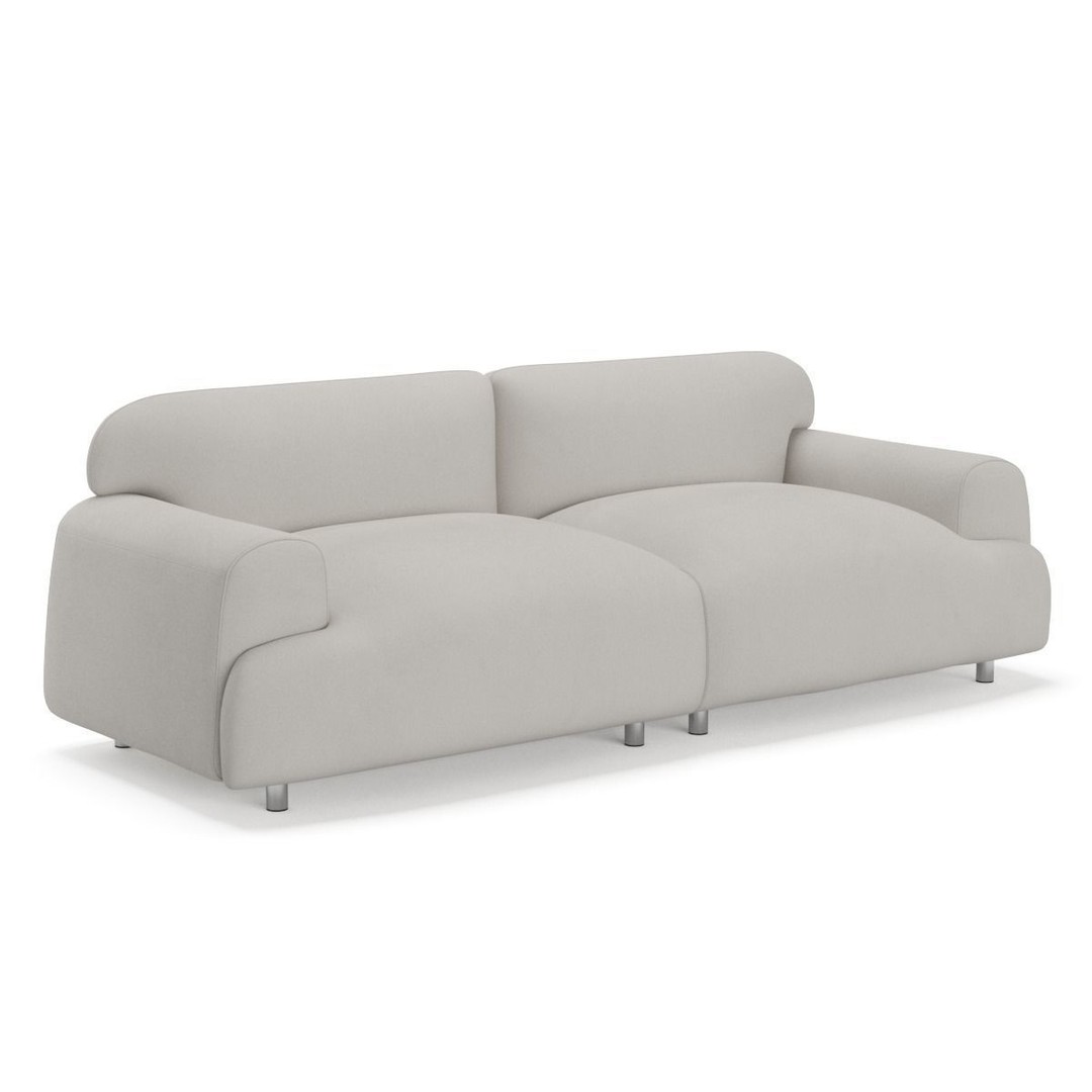 Oversize Deep Seat Sofa 3D Model – High Poly PBR Couch, FBX, OBJ - View 37