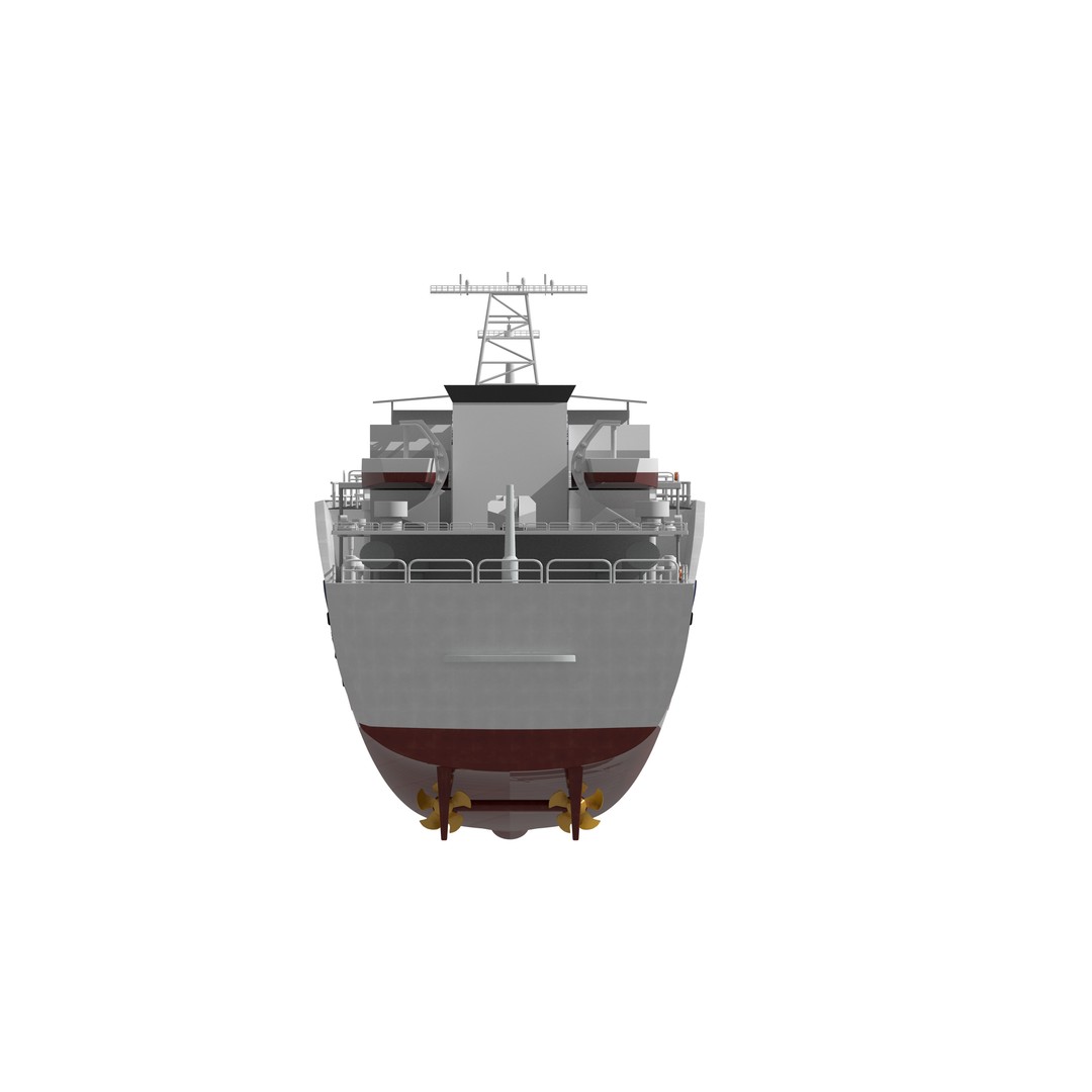 China Coast Guard Jingyi 01 Hospital Ship 3D Model – High Poly Game Asset, FBX, OBJ - View 5