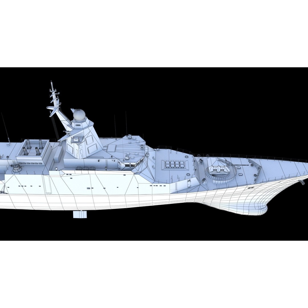 Gremyashchiy Class Corvette 3D Model – Military Vessel, PBR, FBX