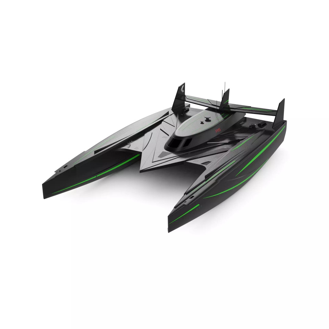 Catamaran 3D Model – High-Tech Racing Watercraft, FBX