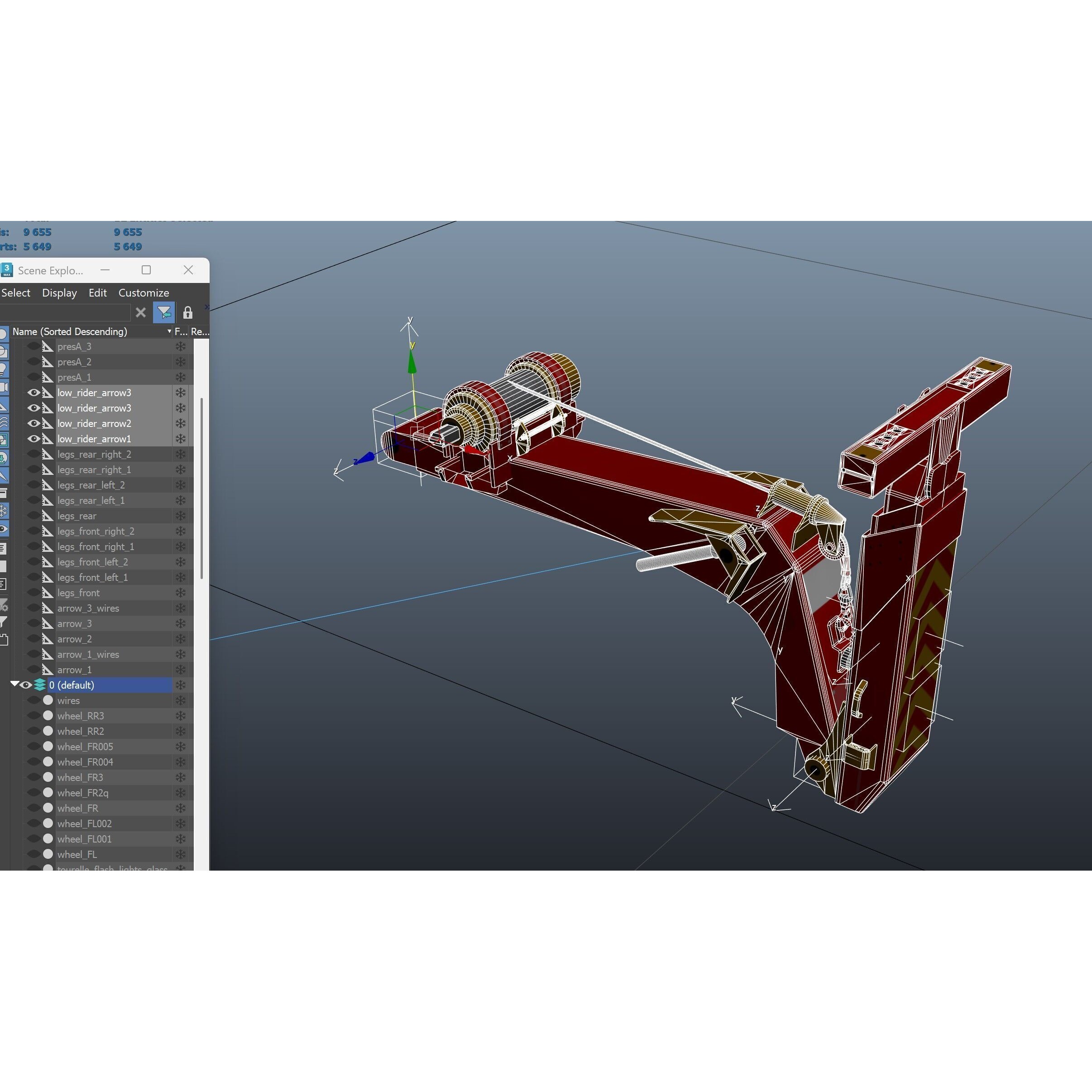 Tweensteer Kenworth W900 Wrecker - Low-Poly Game-Ready 3D Model - View 39