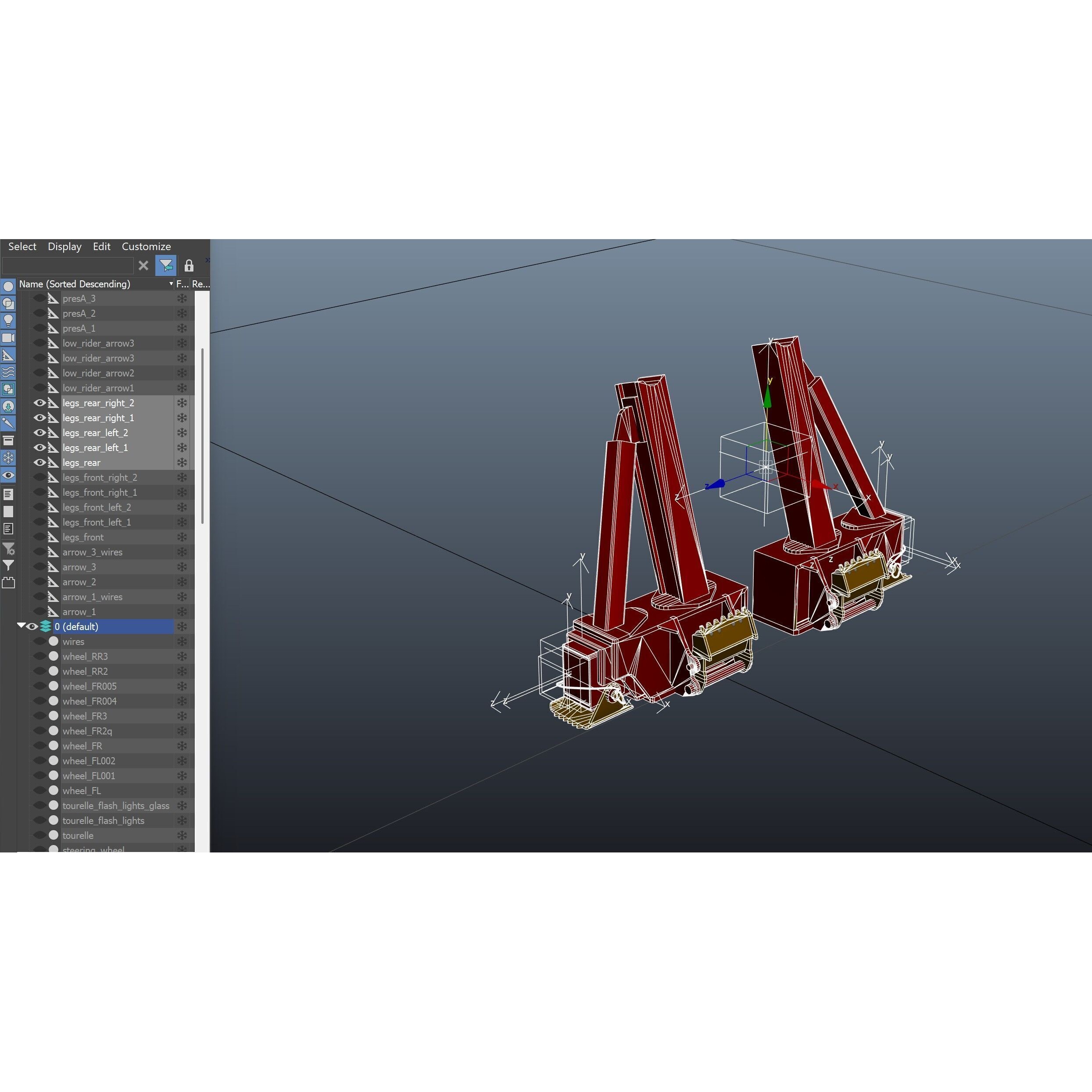 Tweensteer Kenworth W900 Wrecker - Low-Poly Game-Ready 3D Model - View 41