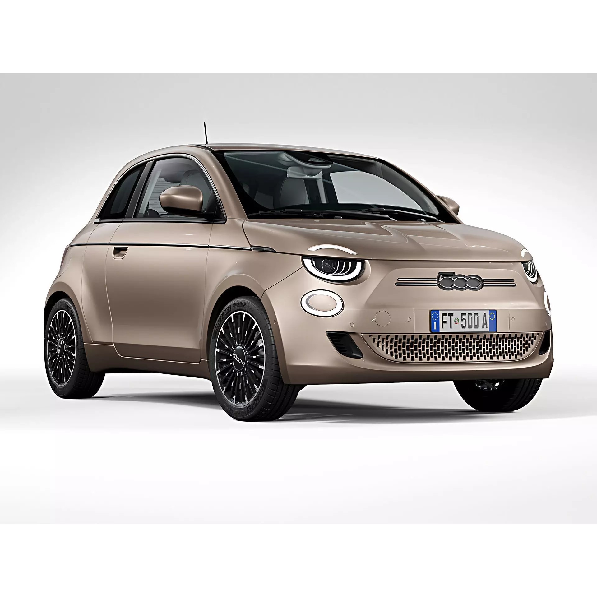 2021 Fiat 500 3+1 - Photorealistic 3D Model - View 2