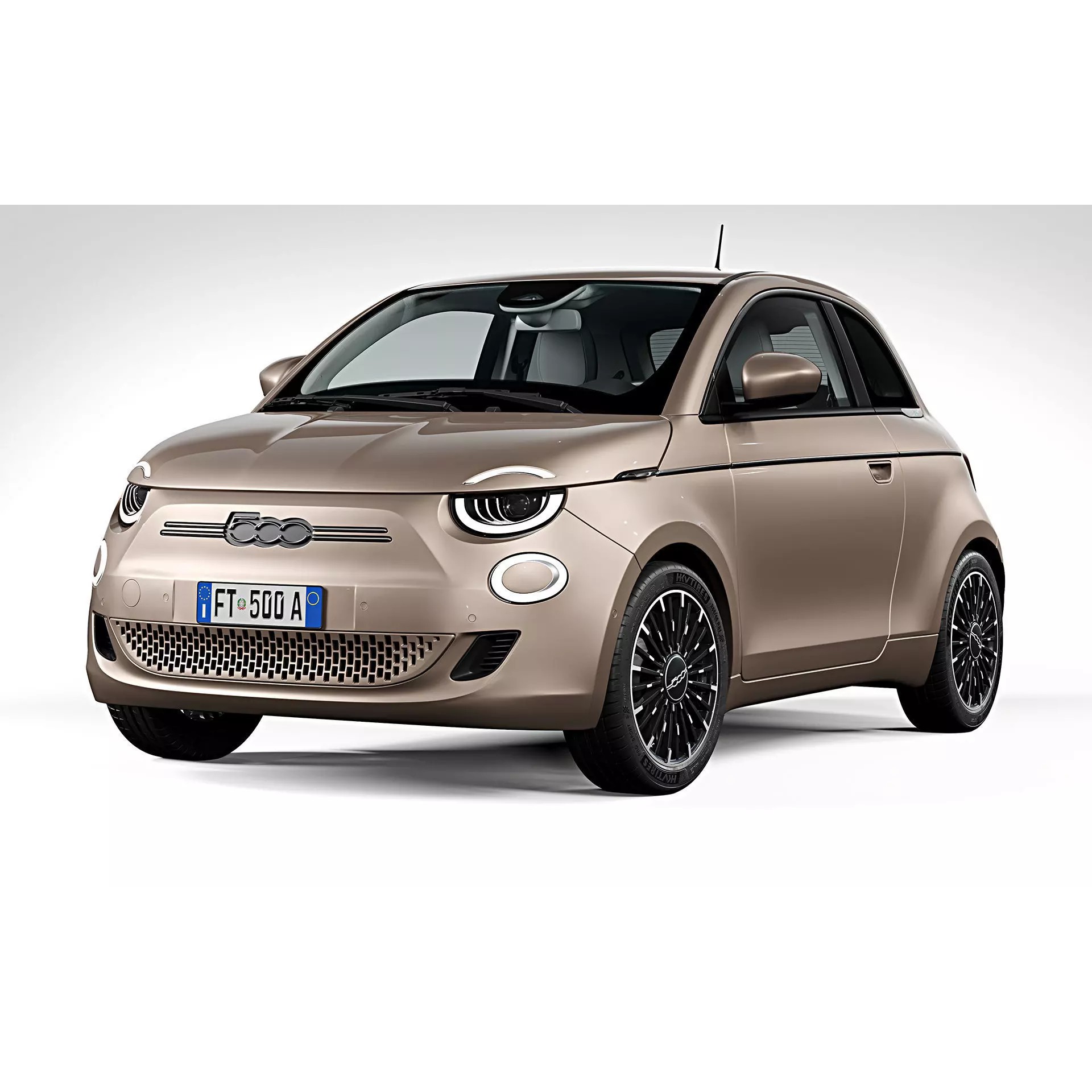 2021 Fiat 500 3+1 - Photorealistic 3D Model - View 5