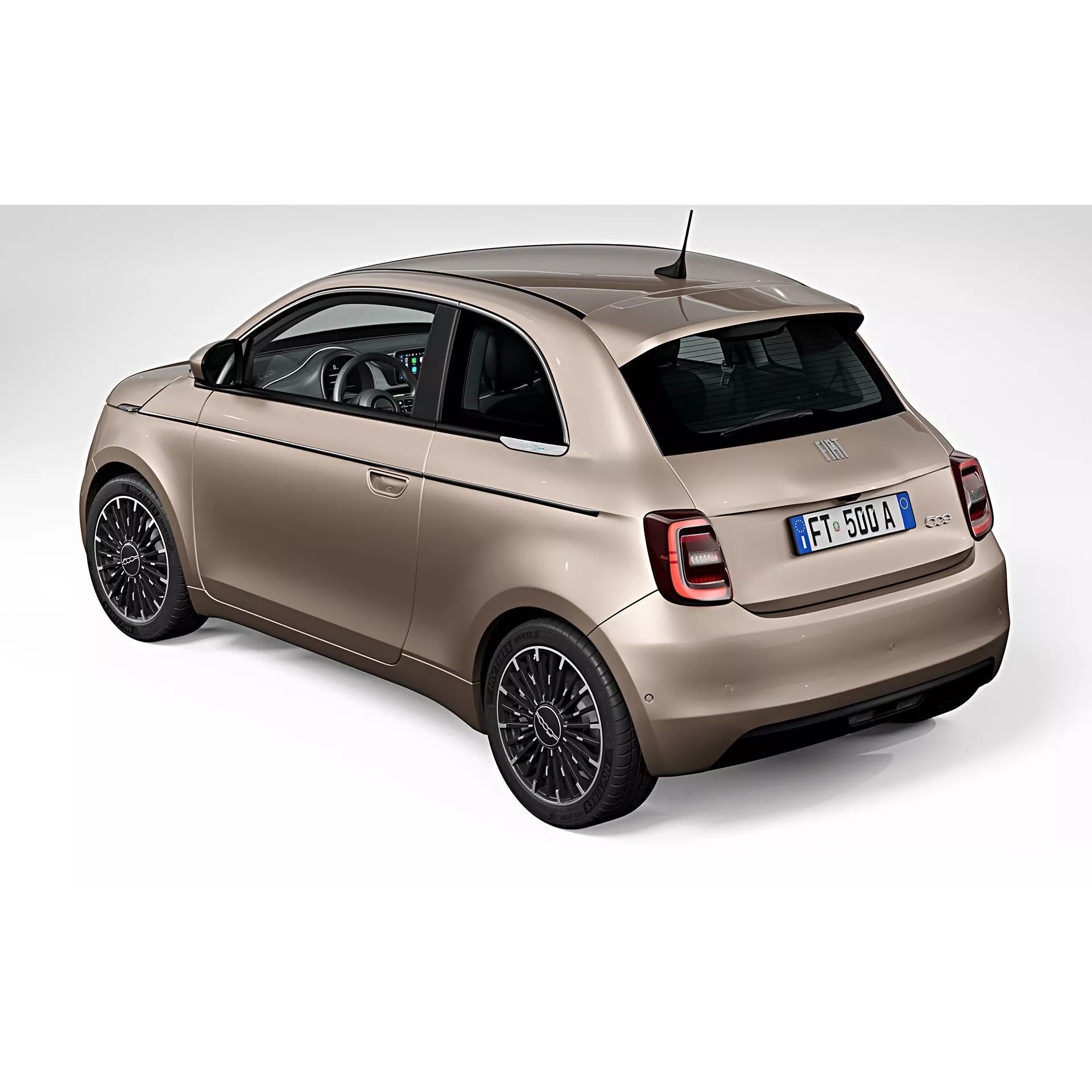 2021 Fiat 500 3+1 - Photorealistic 3D Model - View 6