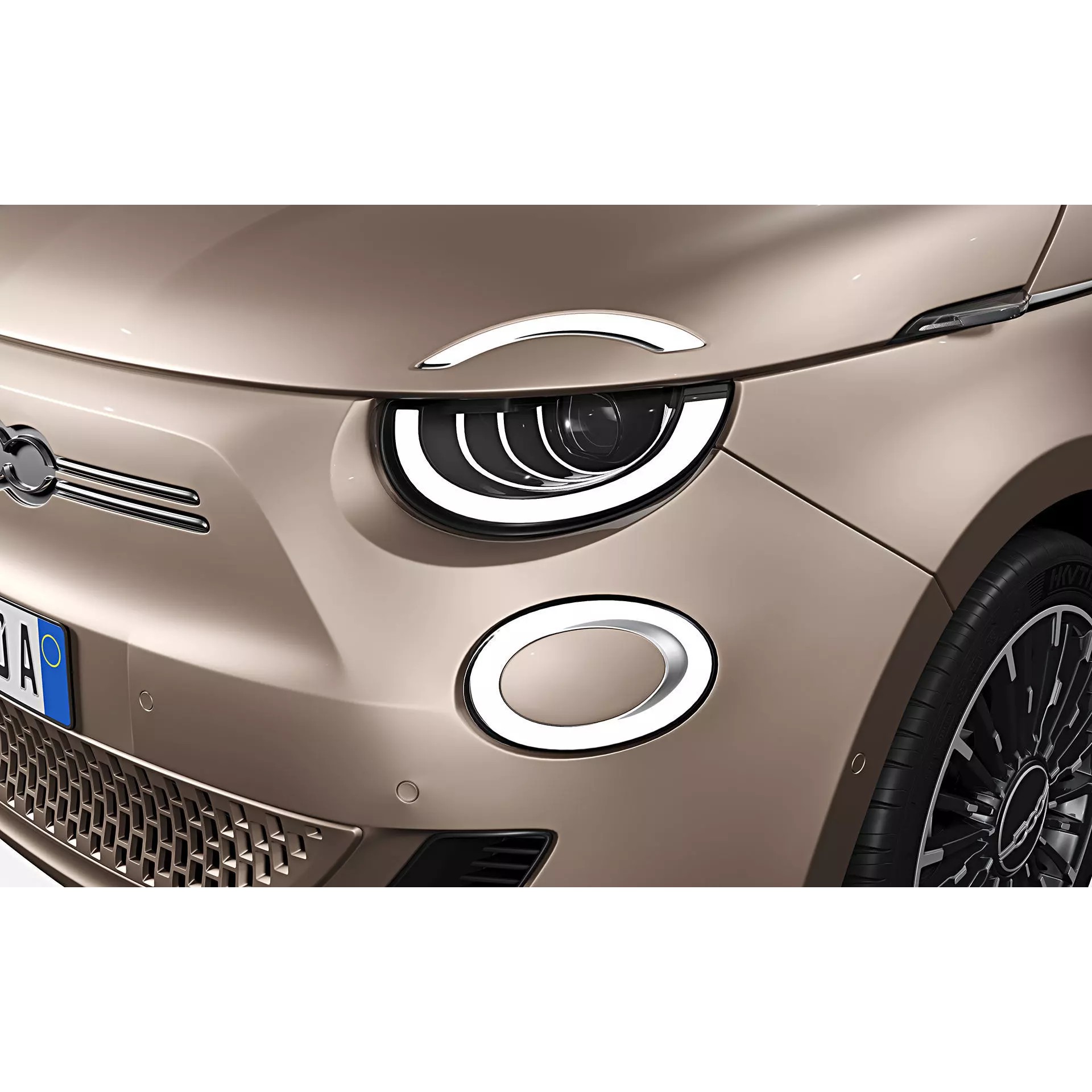 2021 Fiat 500 3+1 - Photorealistic 3D Model - View 8