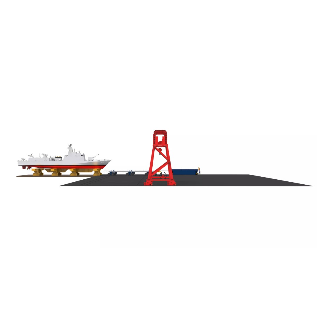 Docking Shiplift 3D Model – Low Poly Industrial Asset, FBX - View 5