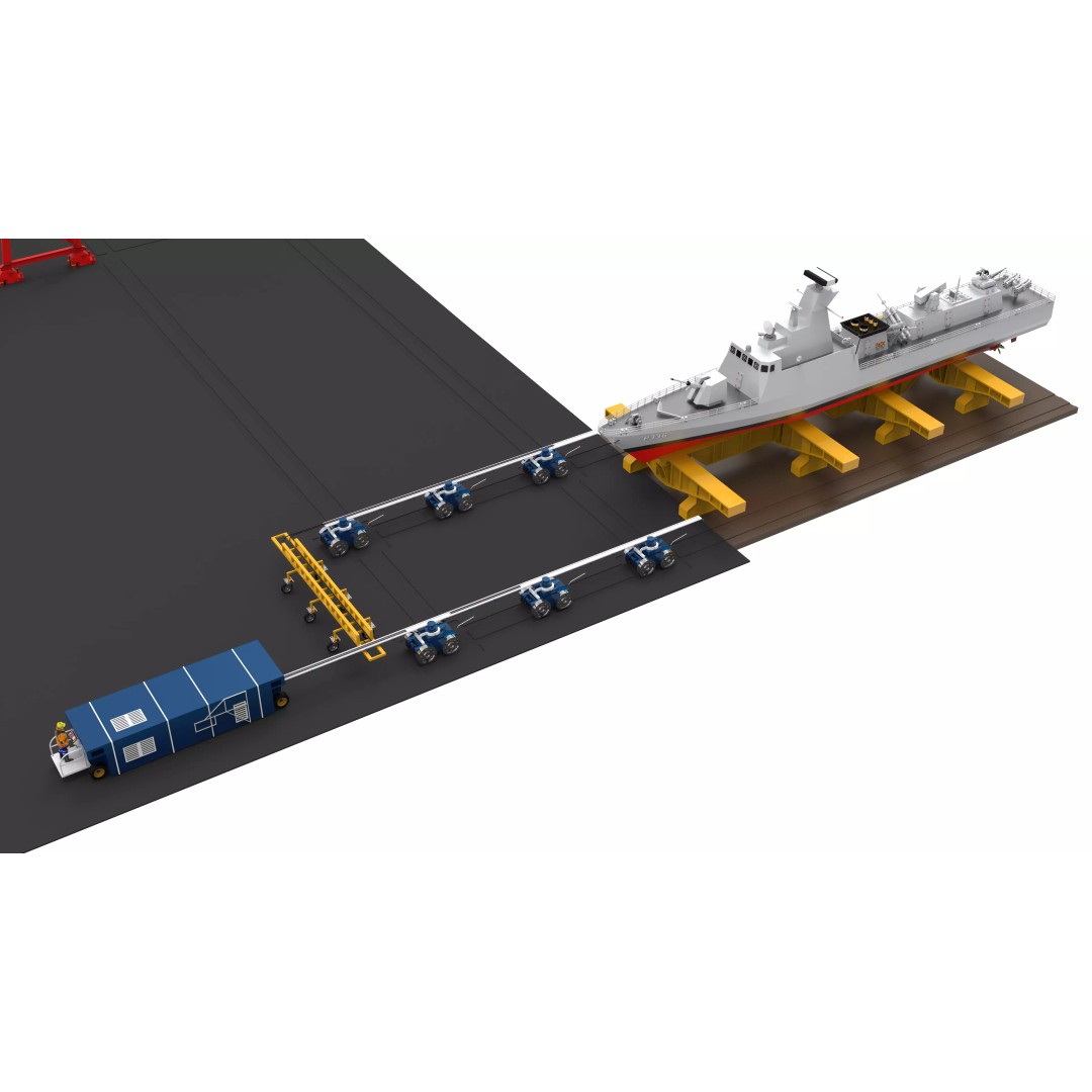 Docking Shiplift 3D Model – Low Poly Industrial Asset, FBX - View 8