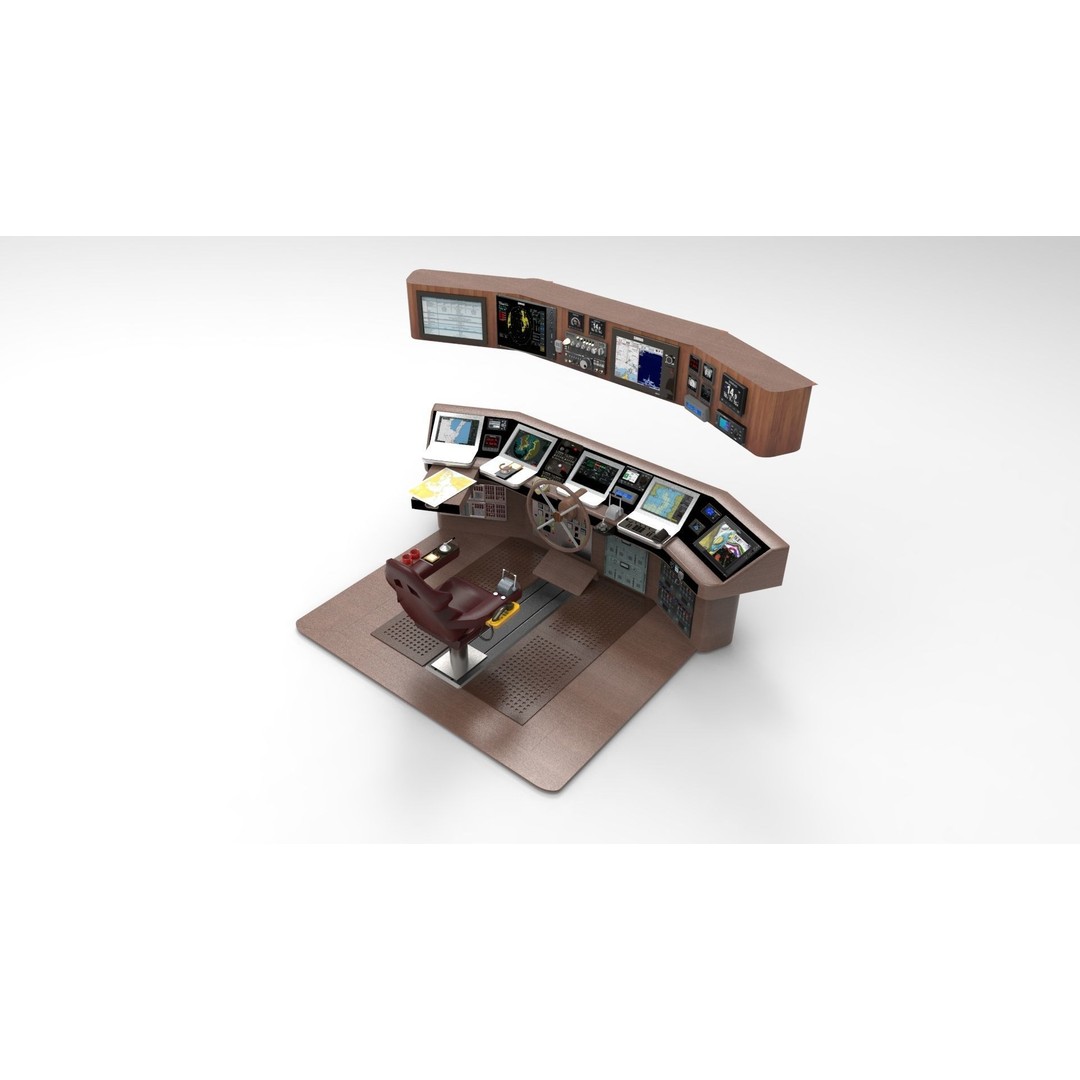Navigation Boat 3D Model – Detailed Marine Vessel, FBX, PBR