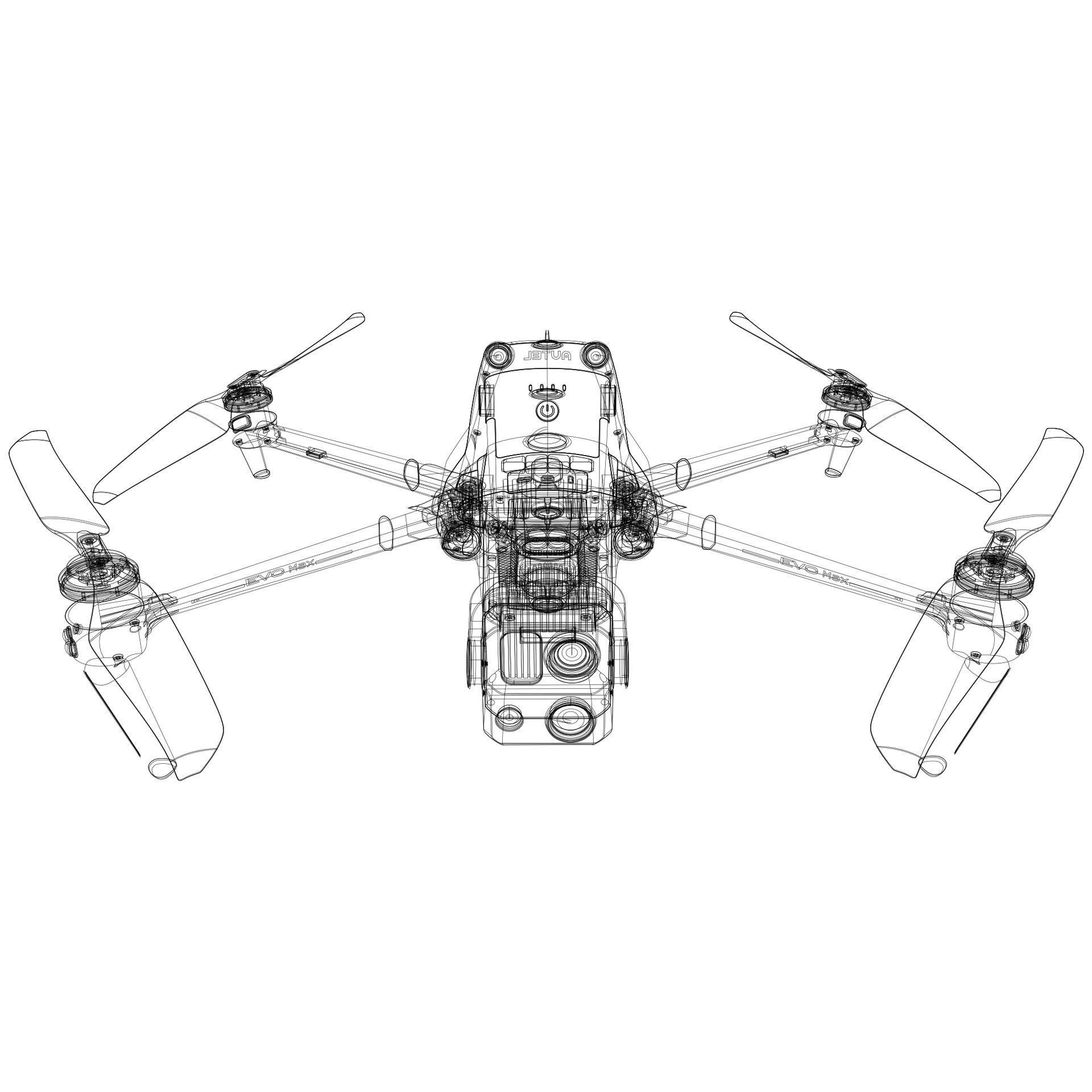 Autel Robotics EVO Max - Game-Ready 3D Model