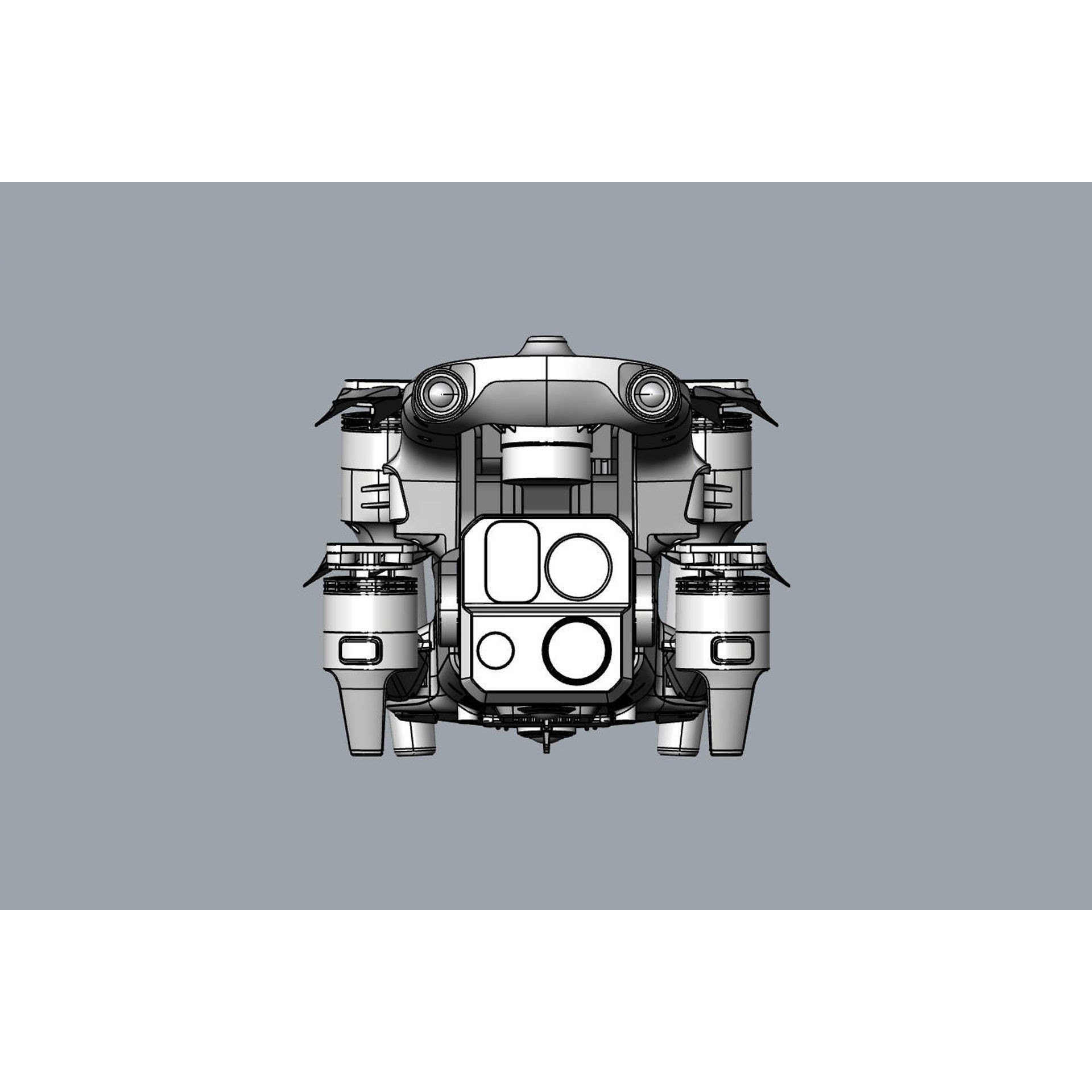 Autel Robotics EVO Max - Game-Ready 3D Model - View 15